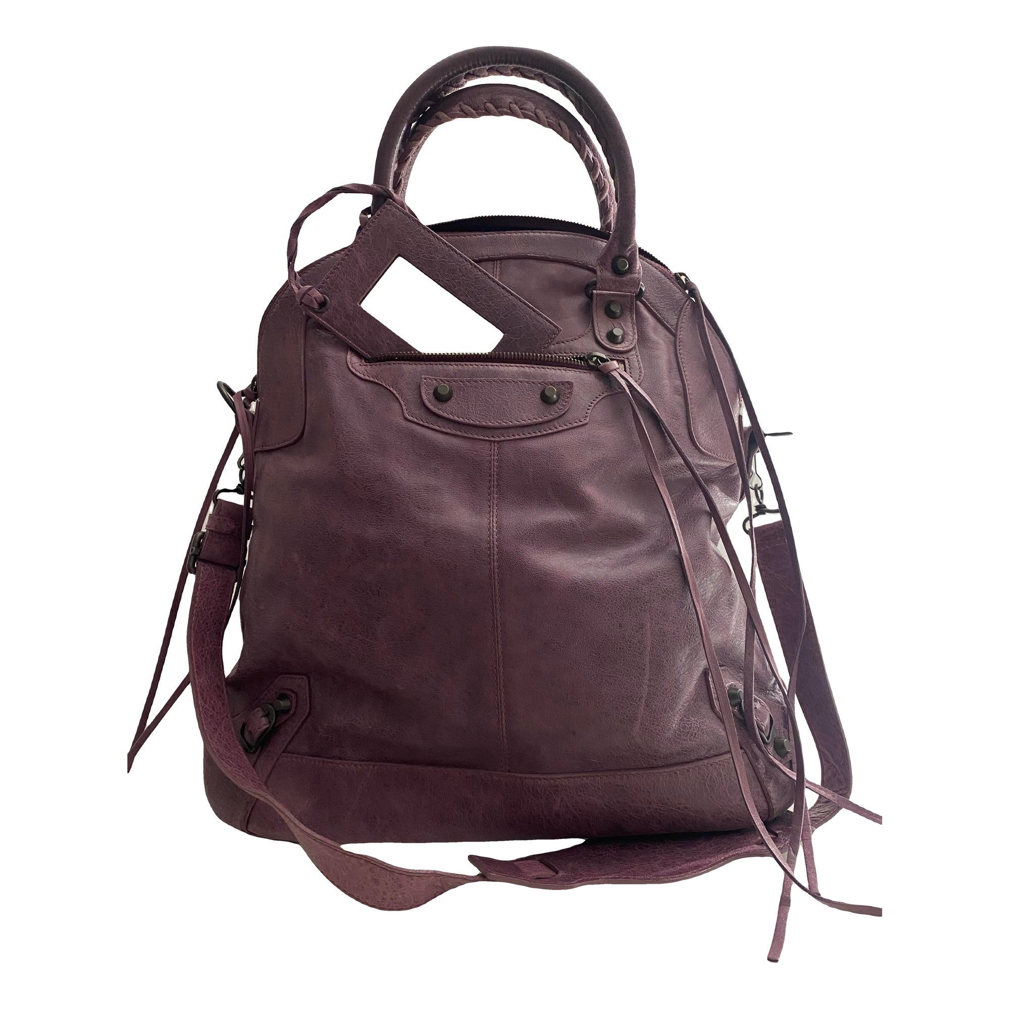 Leather handbag