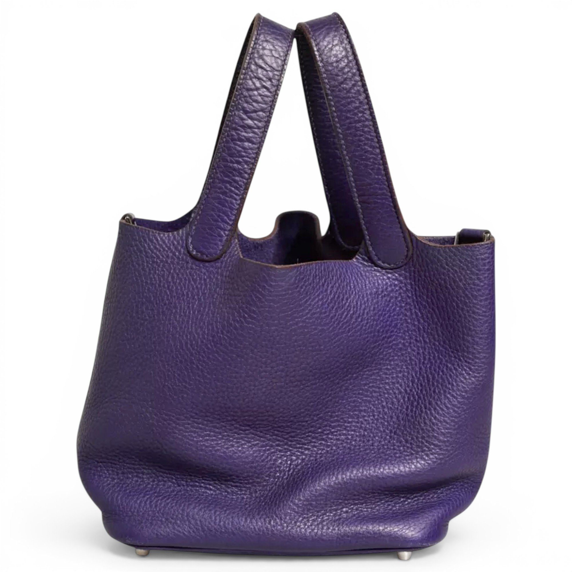 Hermes Picotin 18 Handbag Clemence Leather