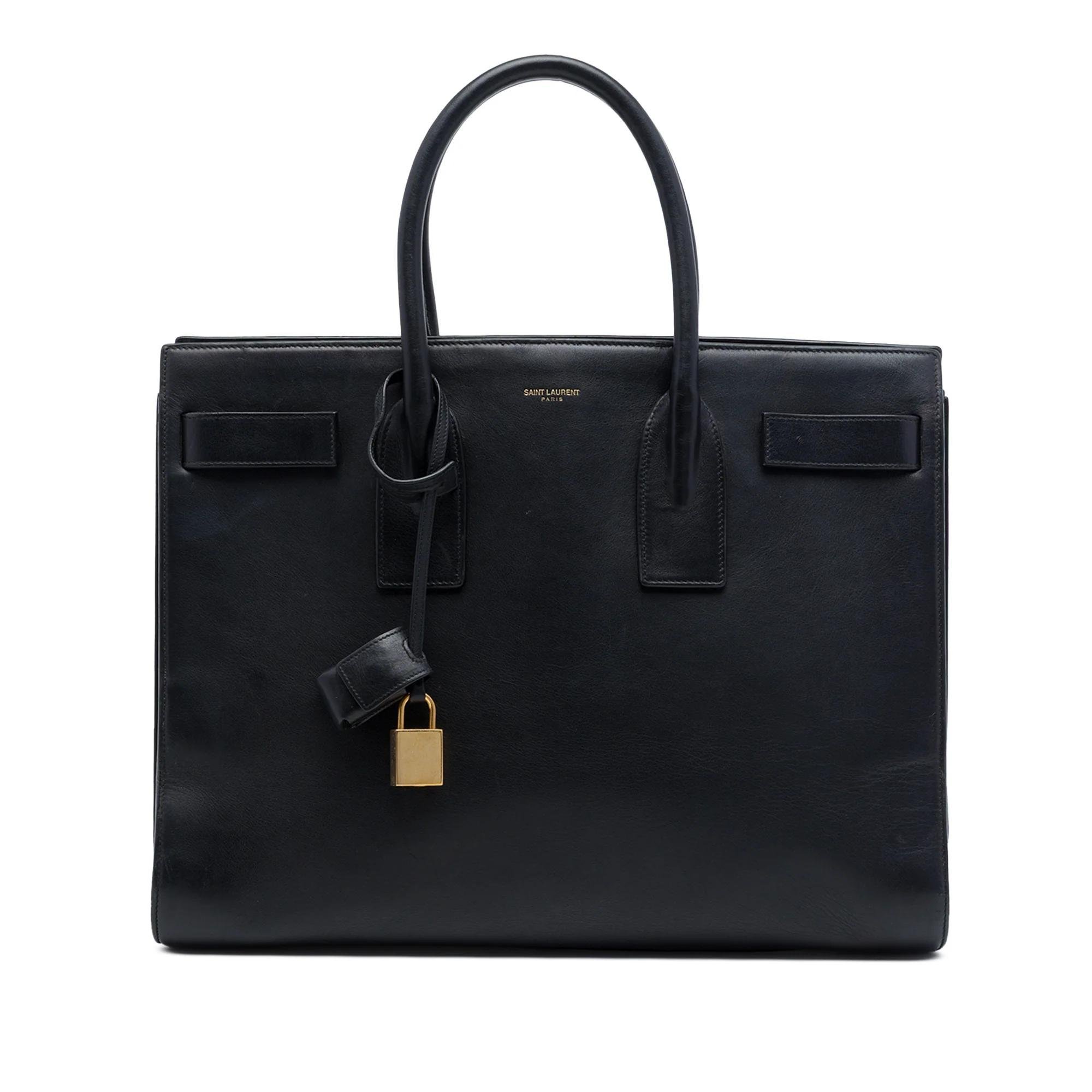 Saint Laurent Sac de Jour leather satchel