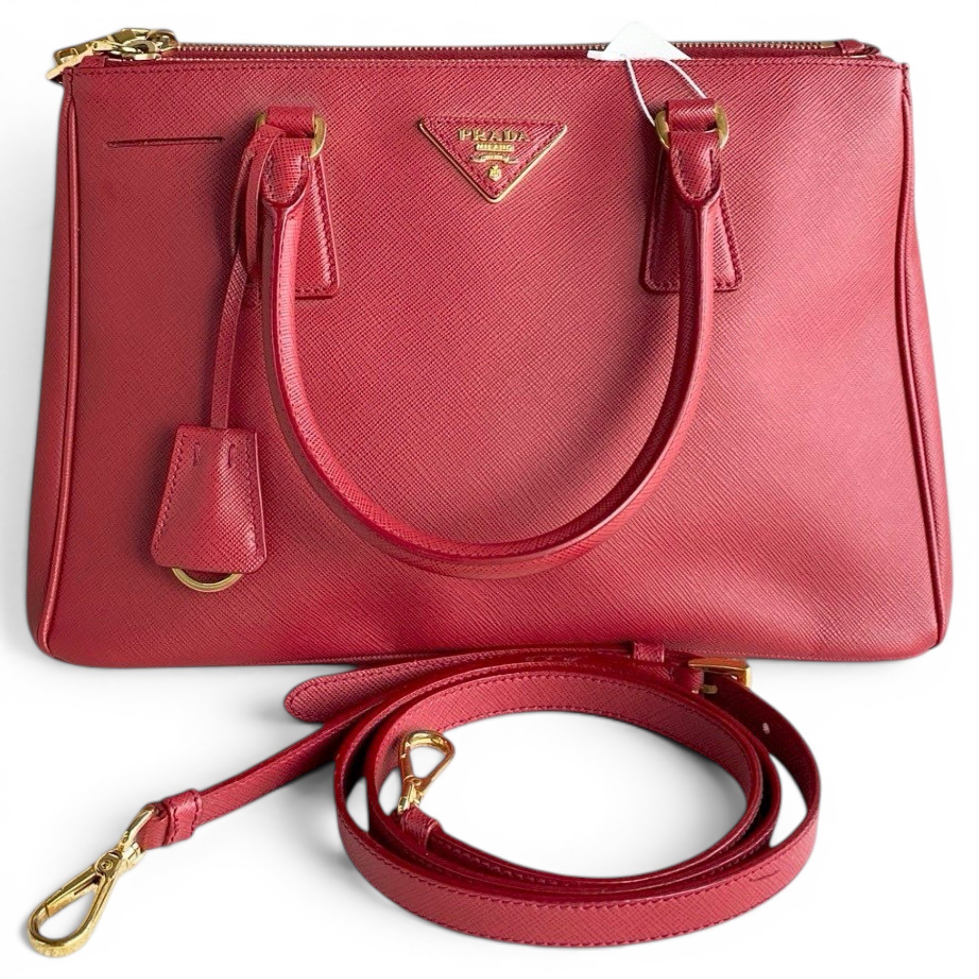 Galleria leather handbag