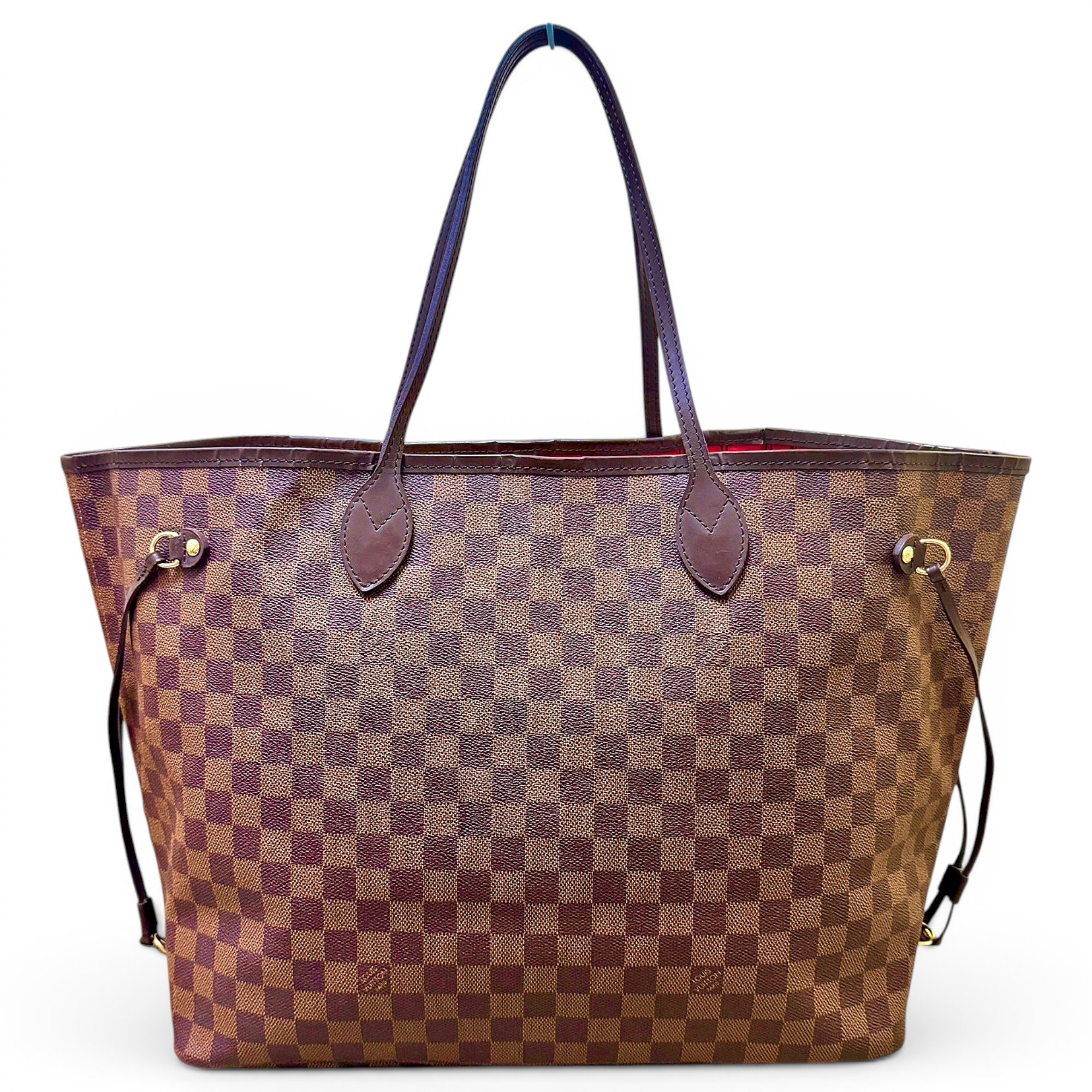 Neverfull leather tote