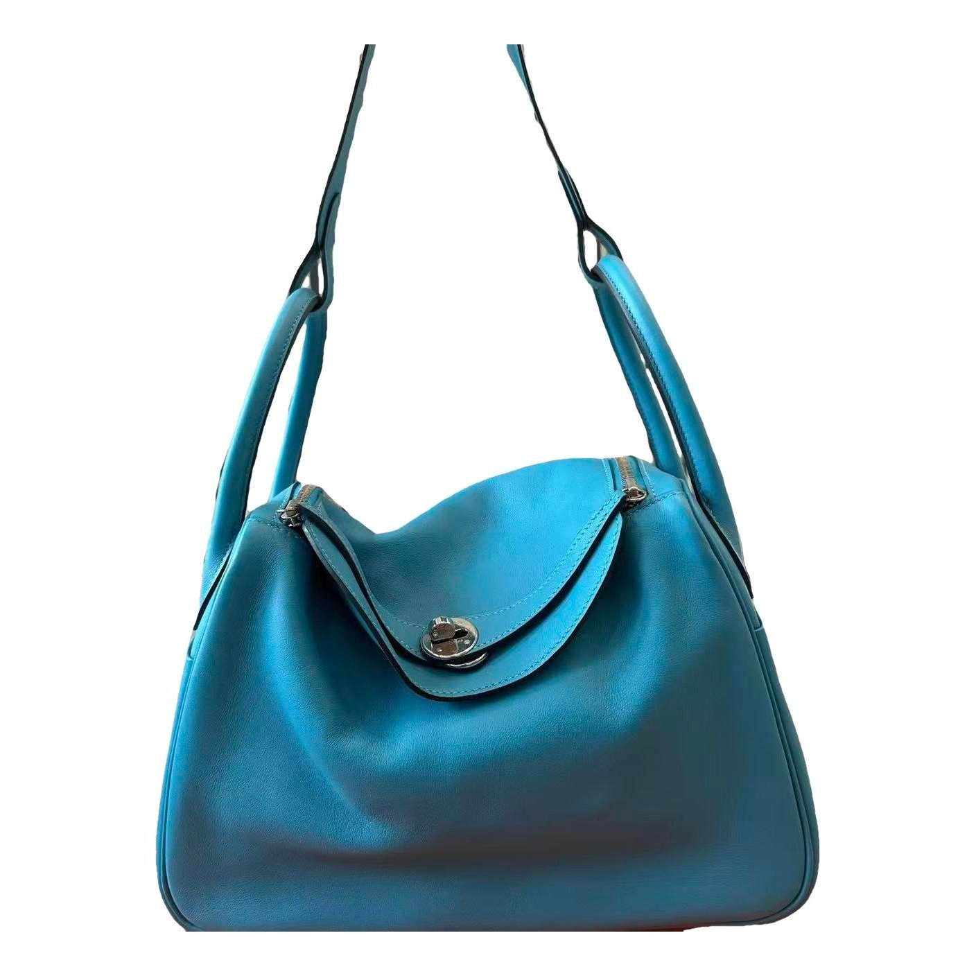 Lindy leather handbag