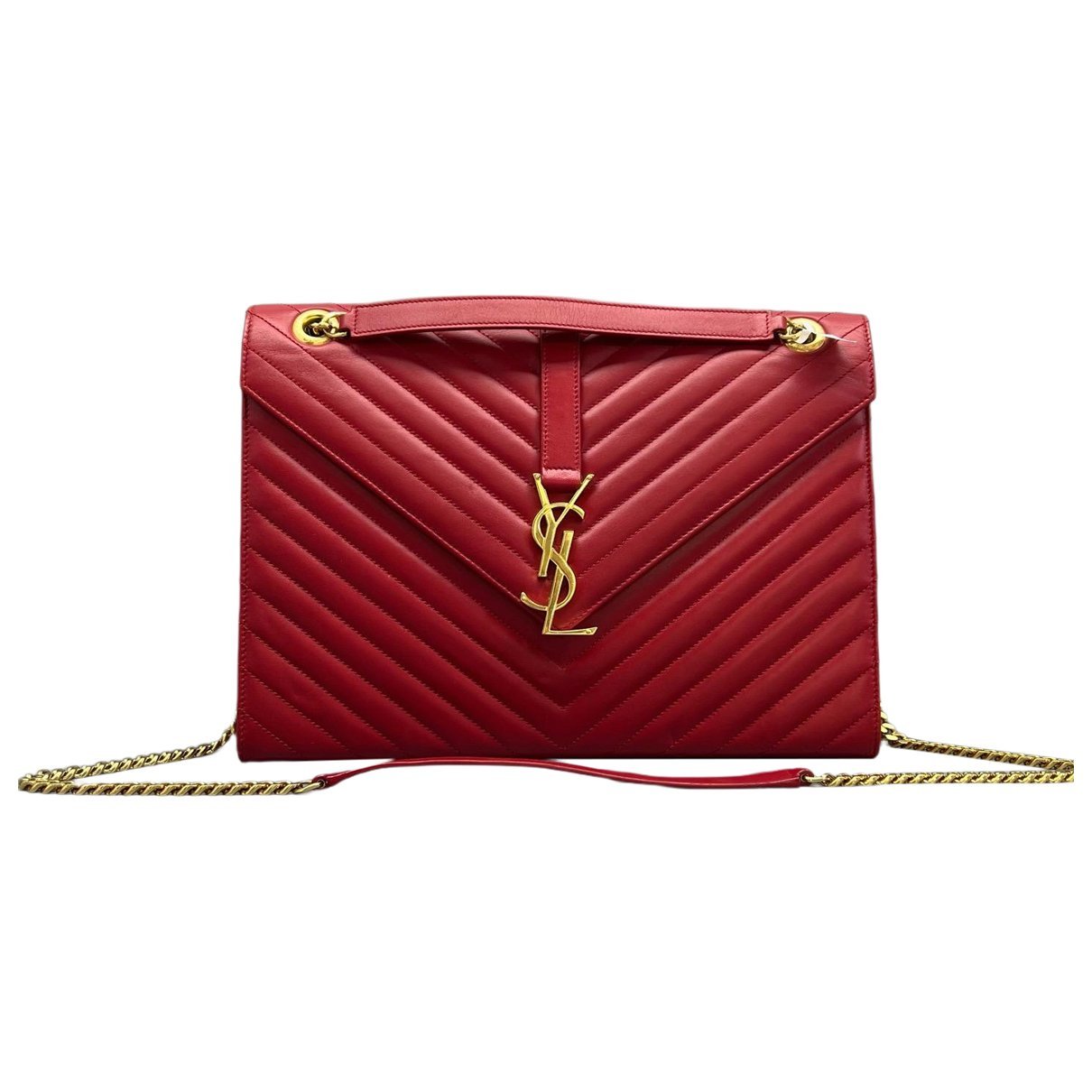 Collége monogramme leather handbag