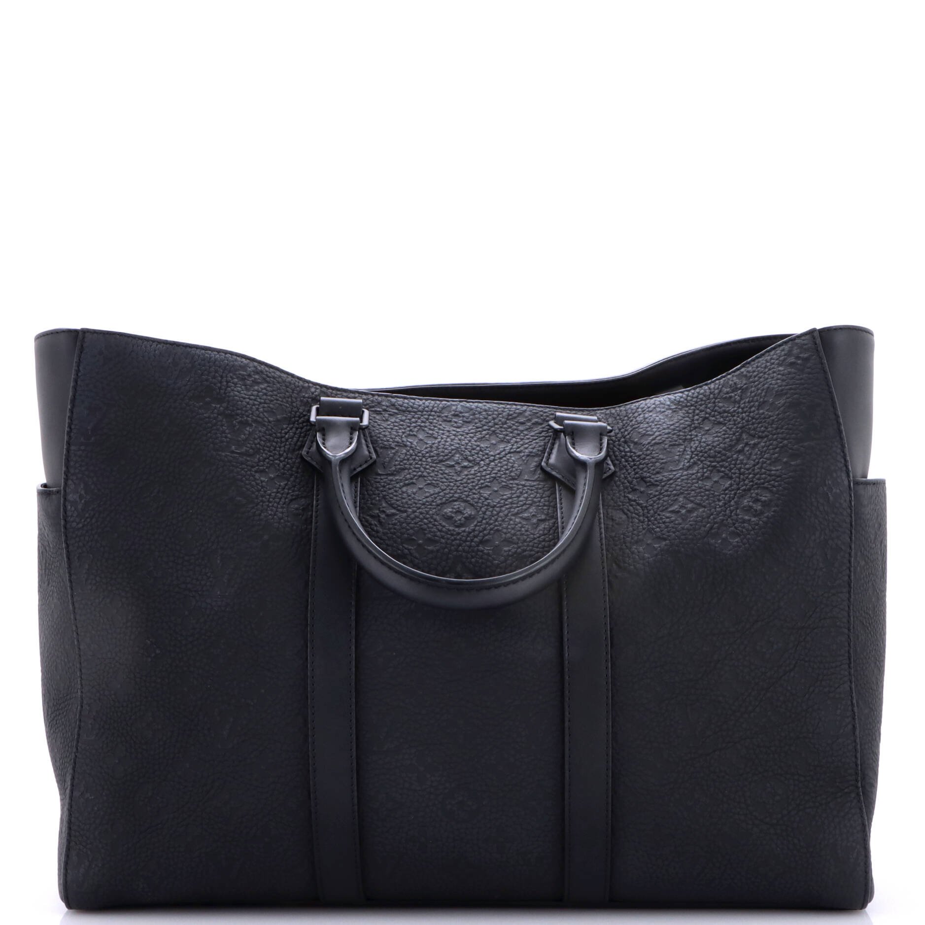 Sac Plat 24H Bag Monogram Taurillon Leather