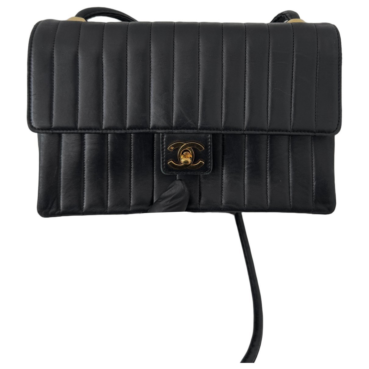 Mademoiselle leather handbag