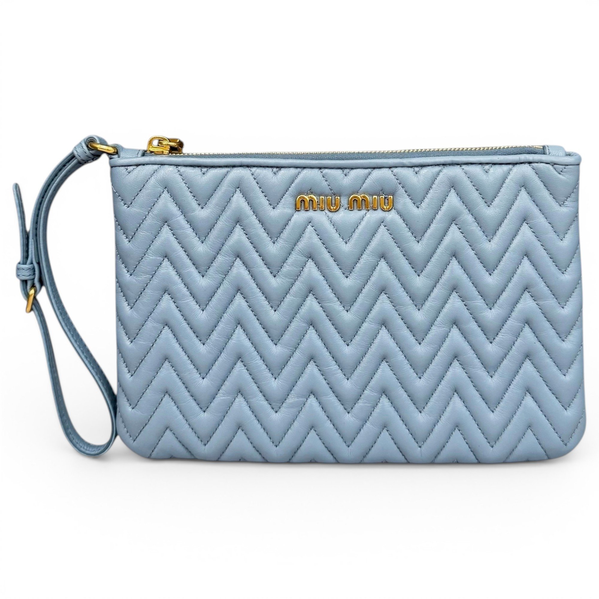 Pony-style calfskin clutch bag