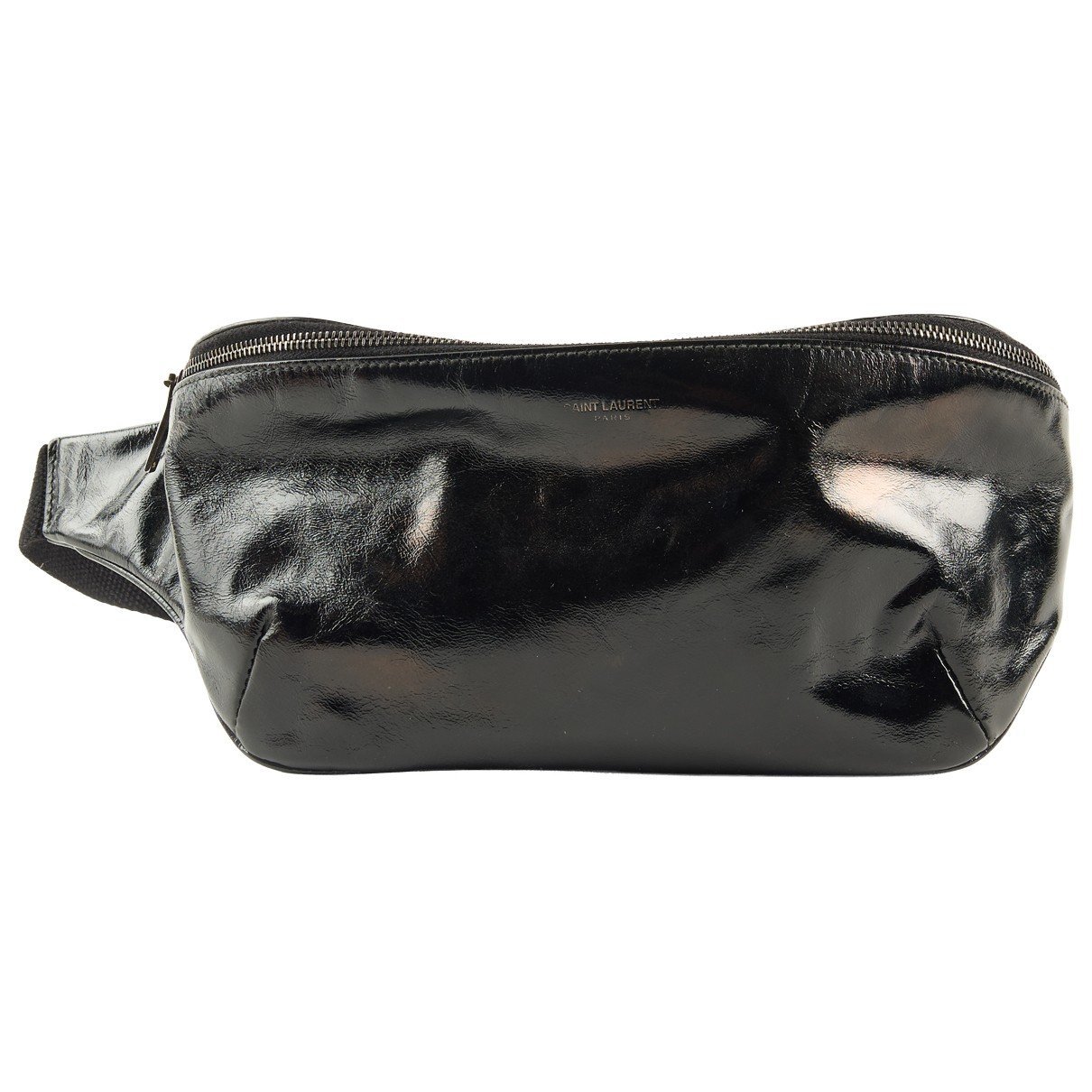 Patent leather crossbody bag