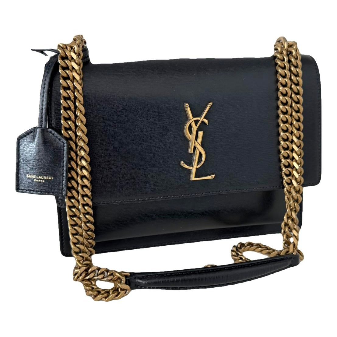 Sunset leather crossbody bag