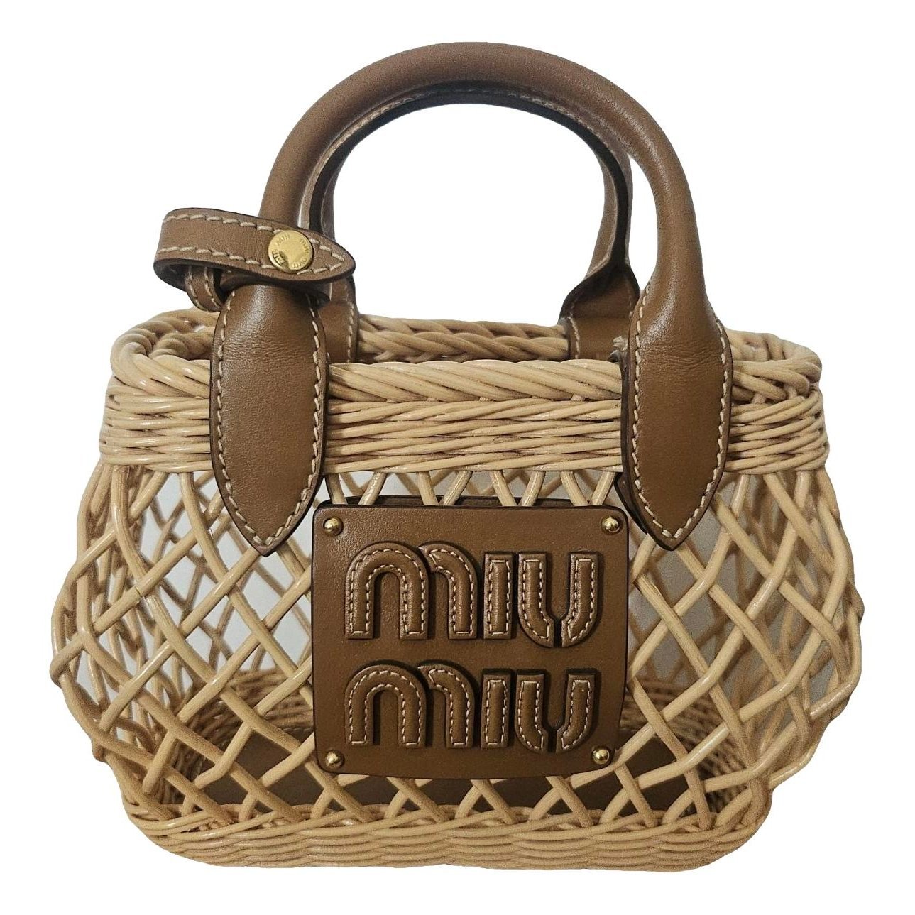 Leather handbag