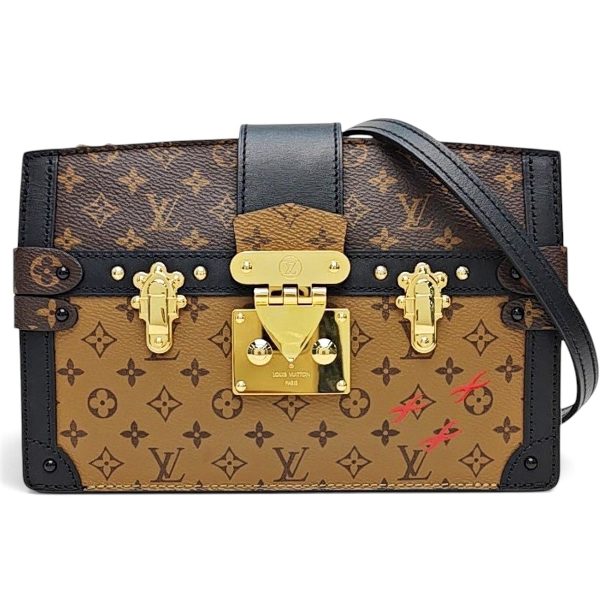City Trunk leather handbag
