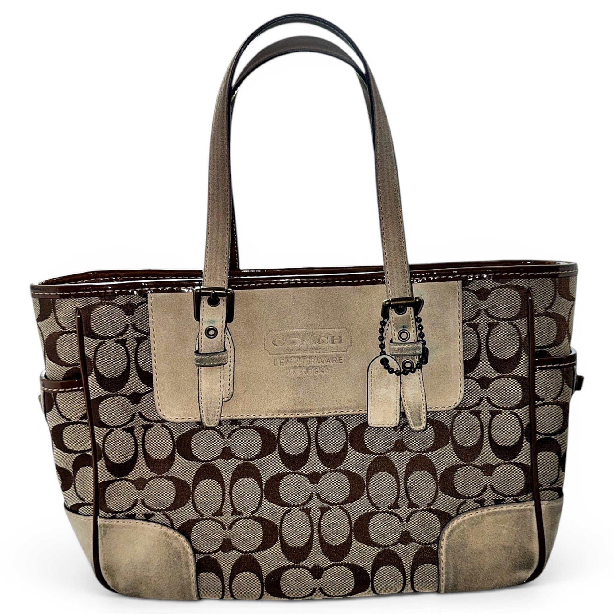 Signature Sufflette tote