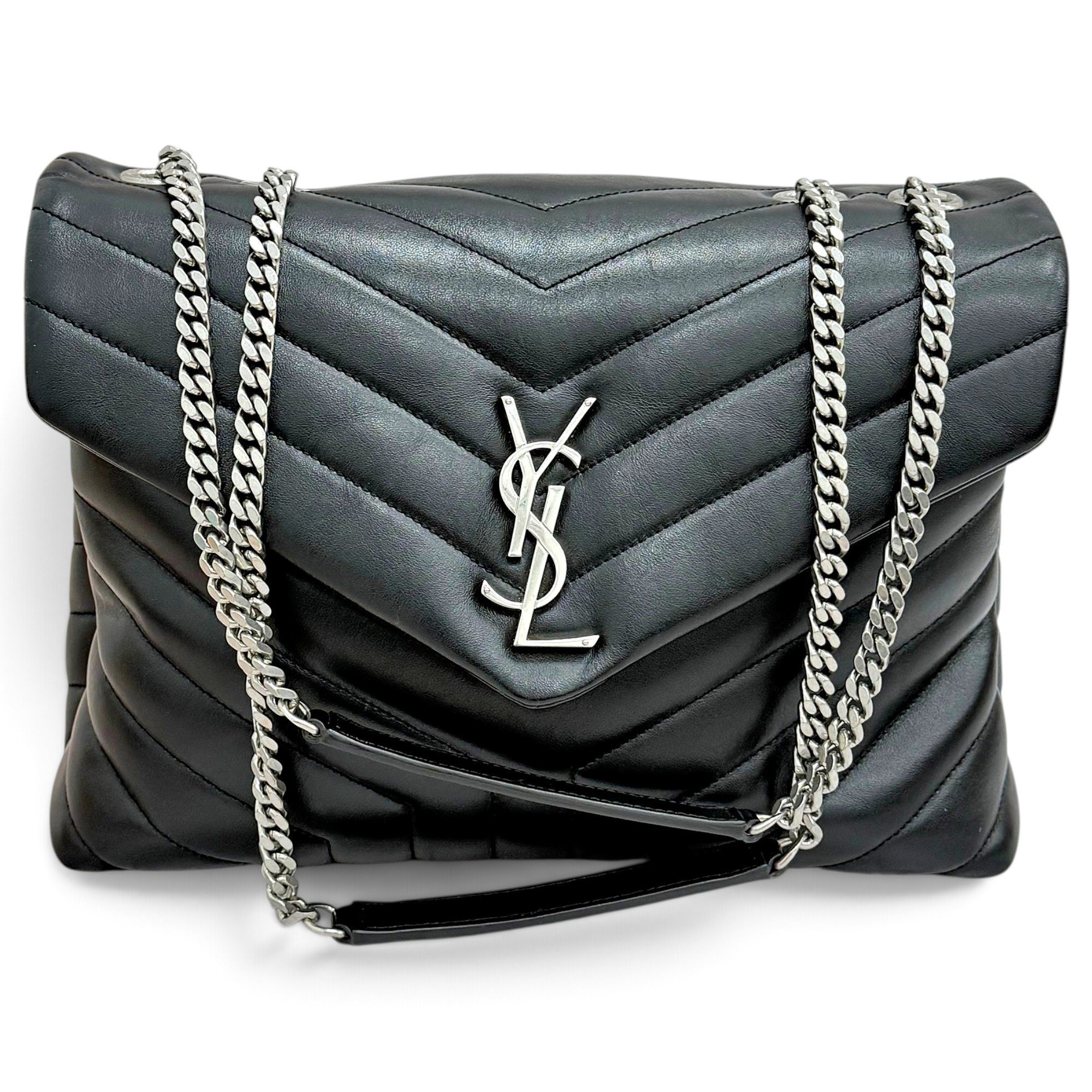 Loulou leather handbag