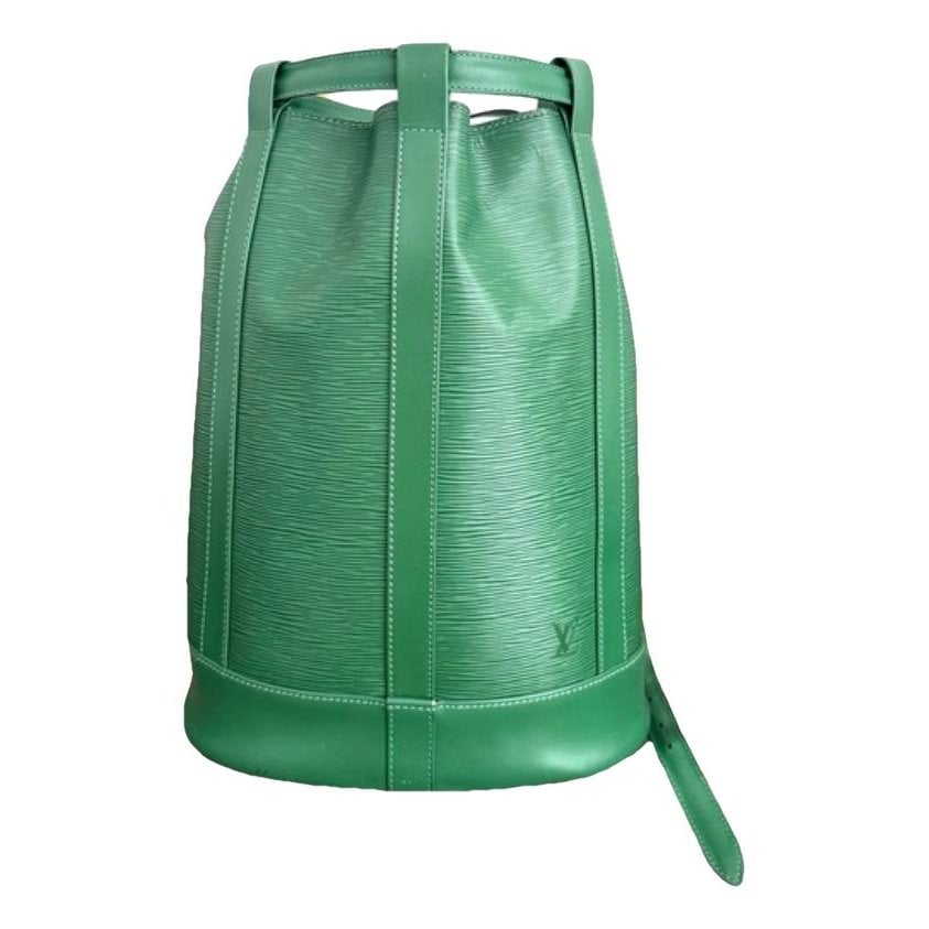 Randonnée patent leather handbag