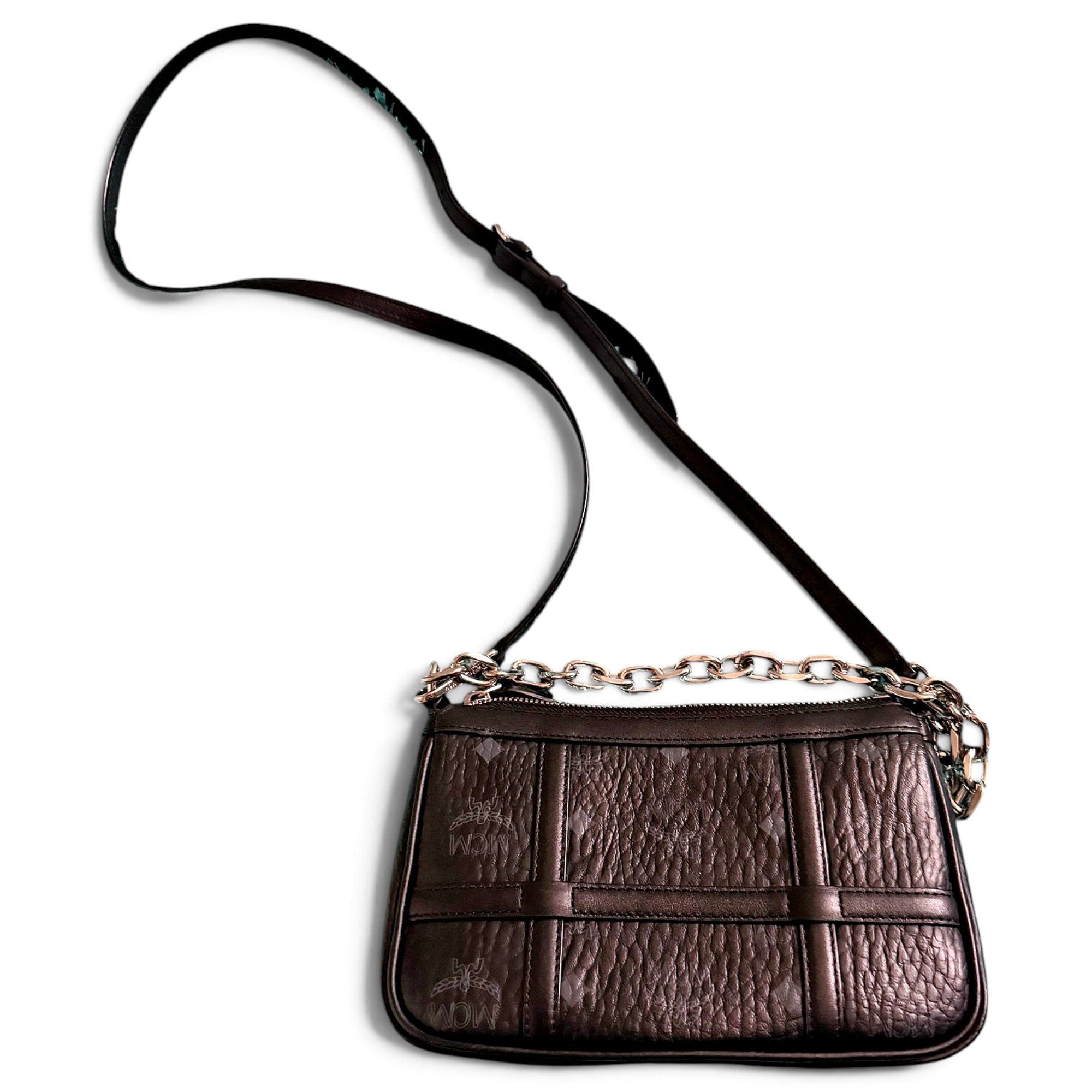 Leather crossbody bag