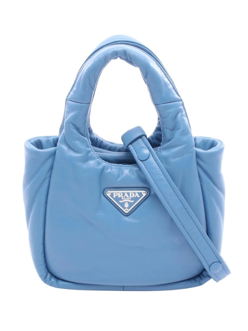 2013-2026 Small Soft Padded Nappa Double Handled Bag satchel