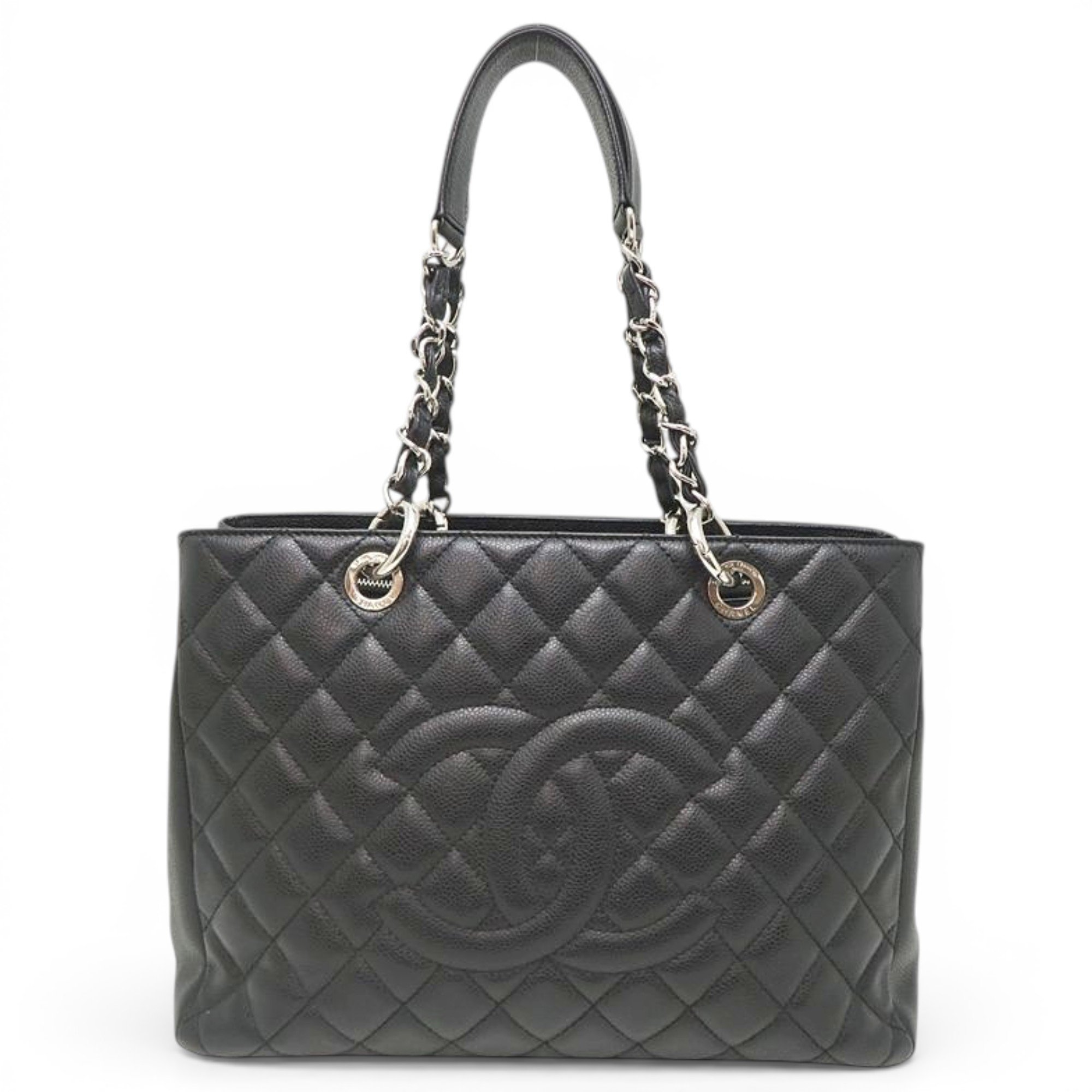 Grand shopping leather tote