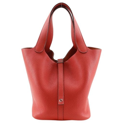 Picotin leather handbag