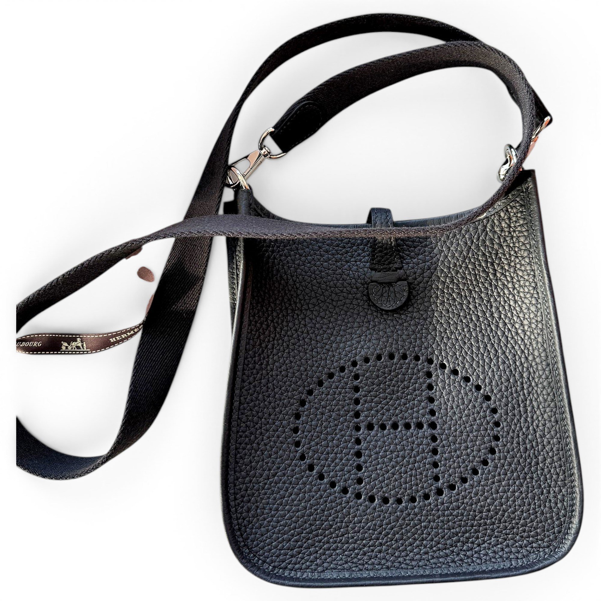 Evelyne leather crossbody bag