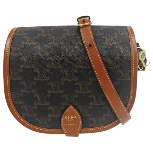 Folco leather crossbody bag