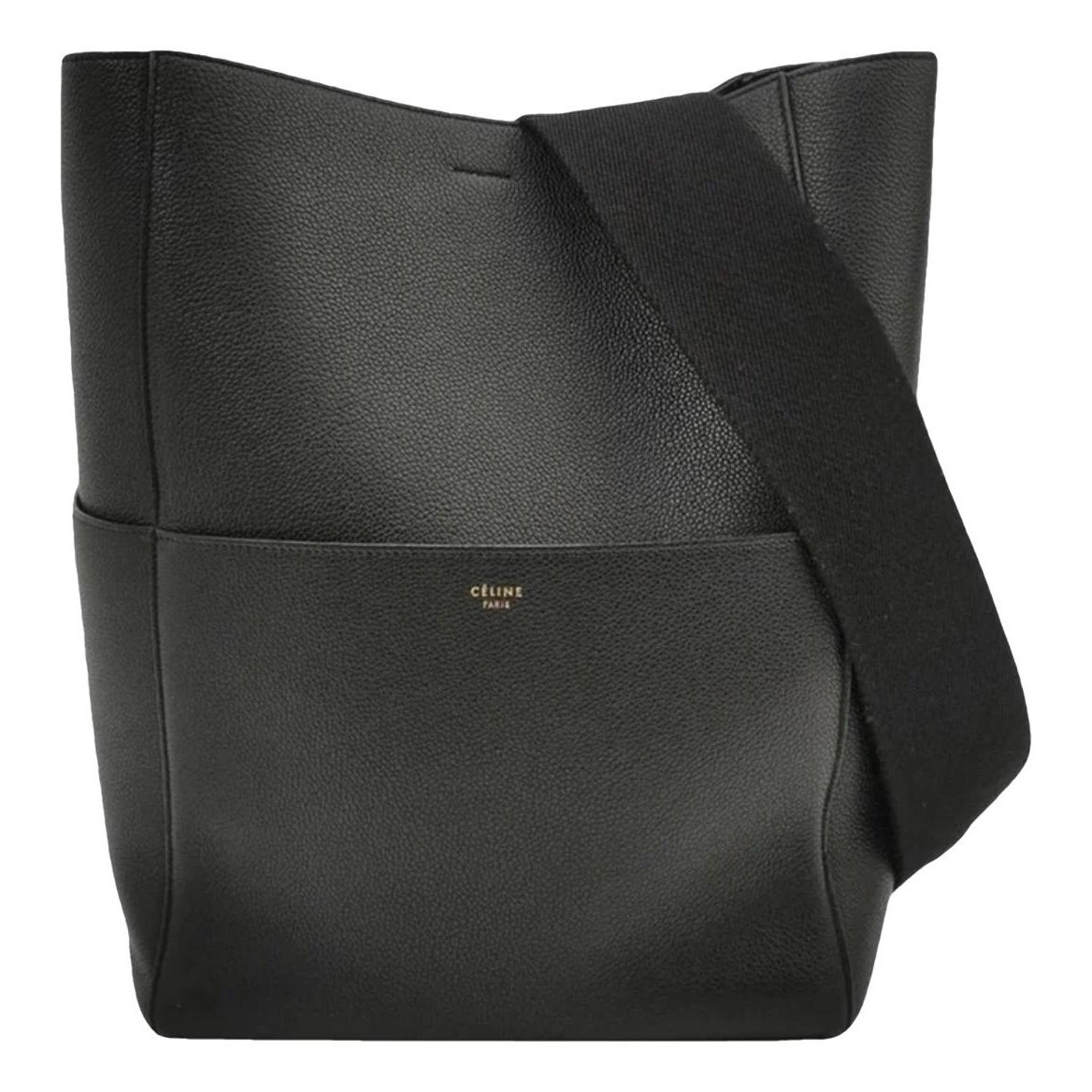 Seau Sangle leather tote