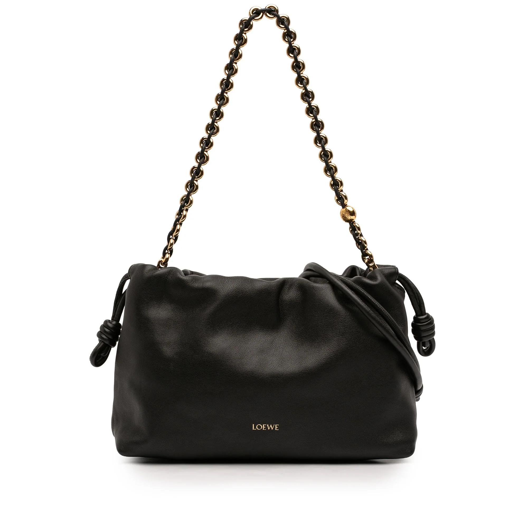 Flamenco leather handbag