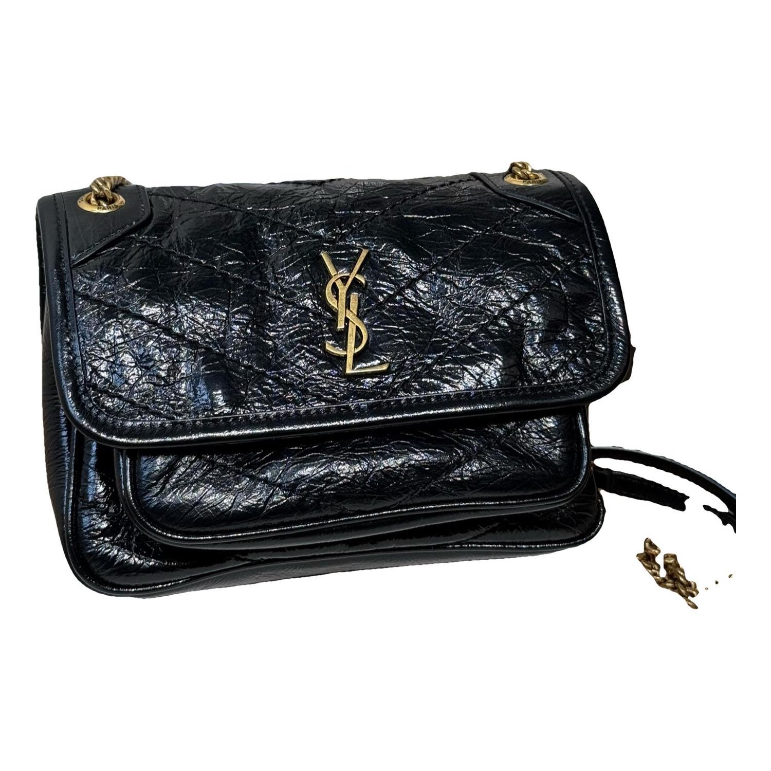 Niki leather crossbody bag