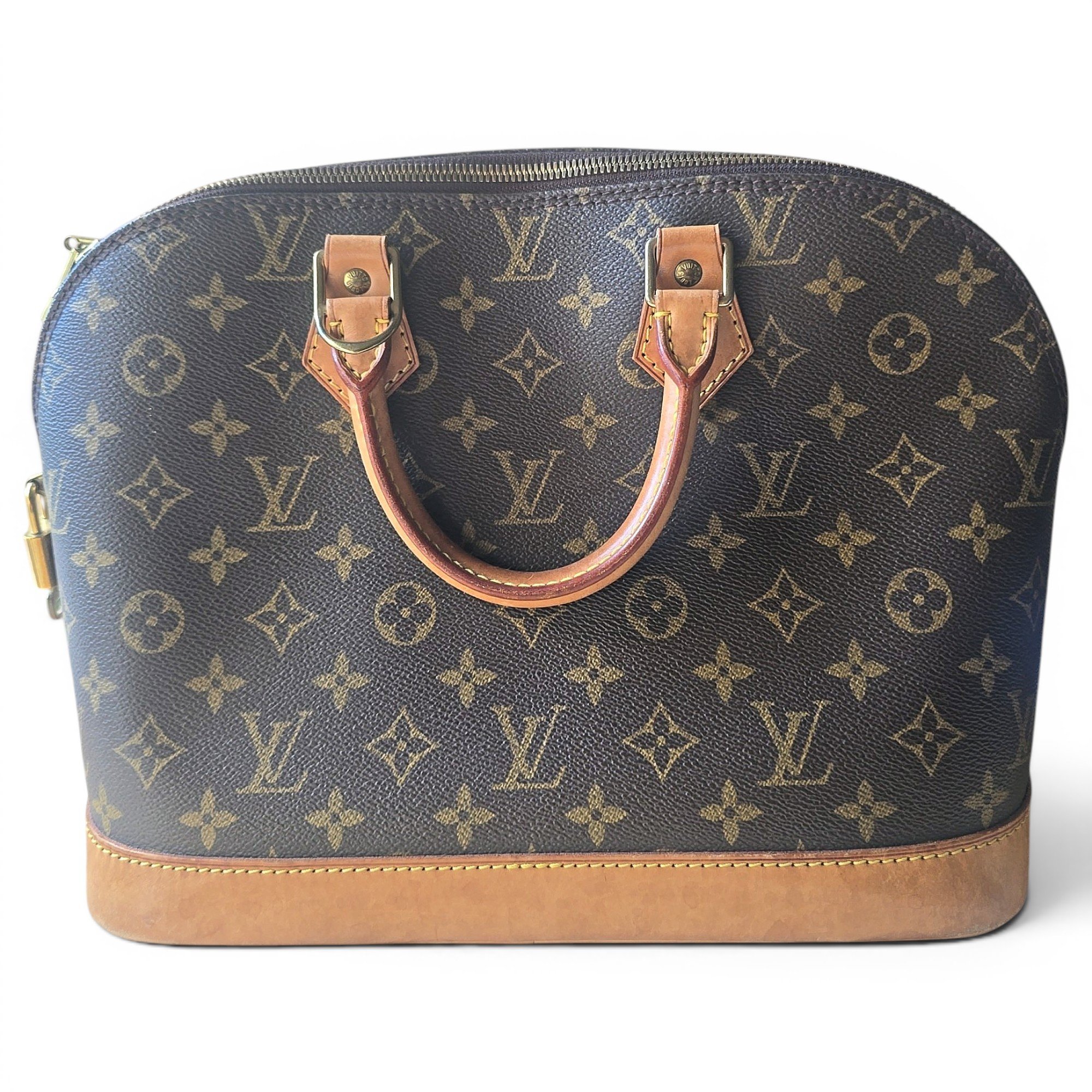 Alma leather handbag
