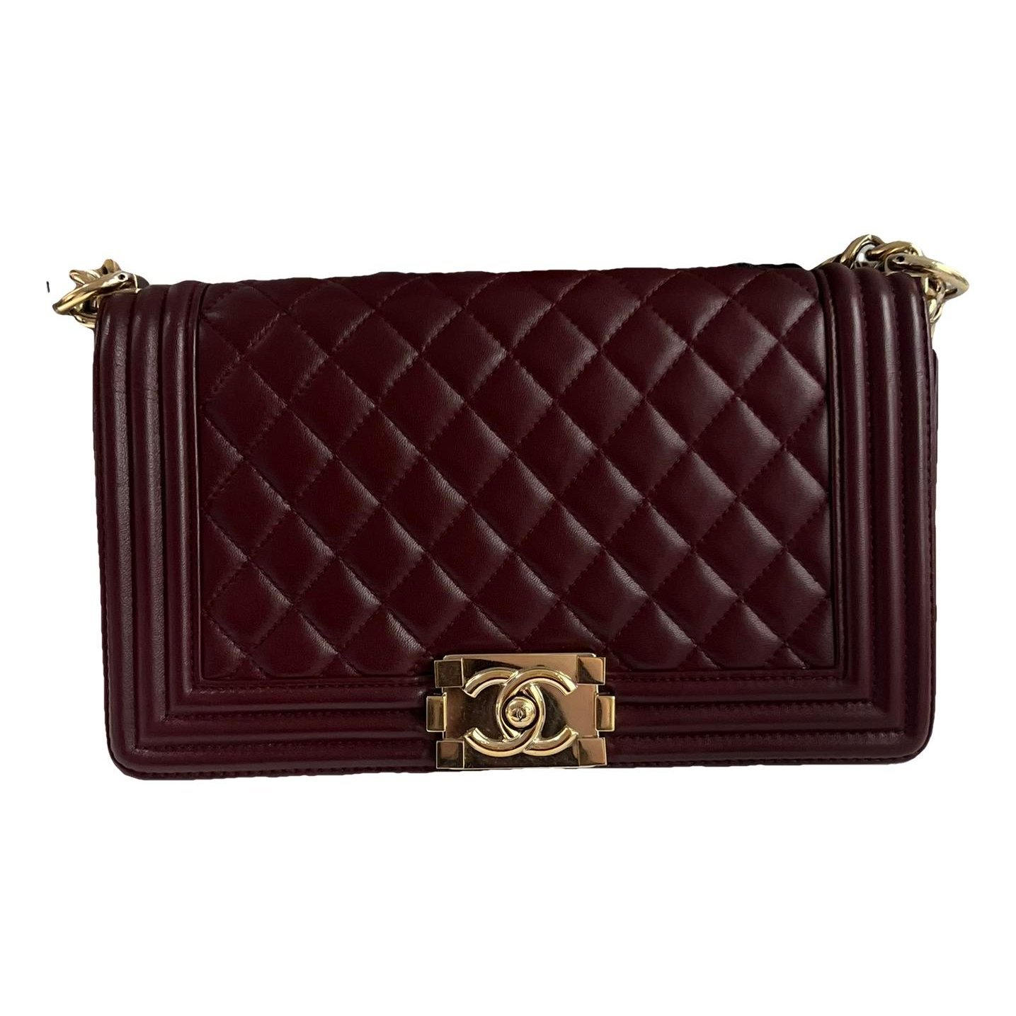 Boy leather crossbody bag