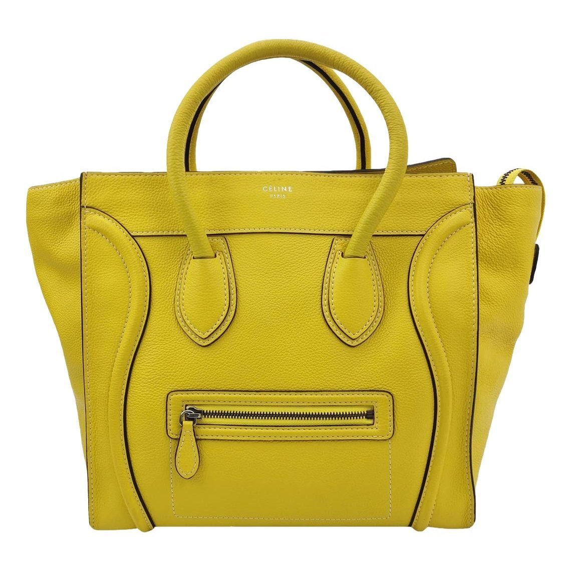 Luggage leather handbag