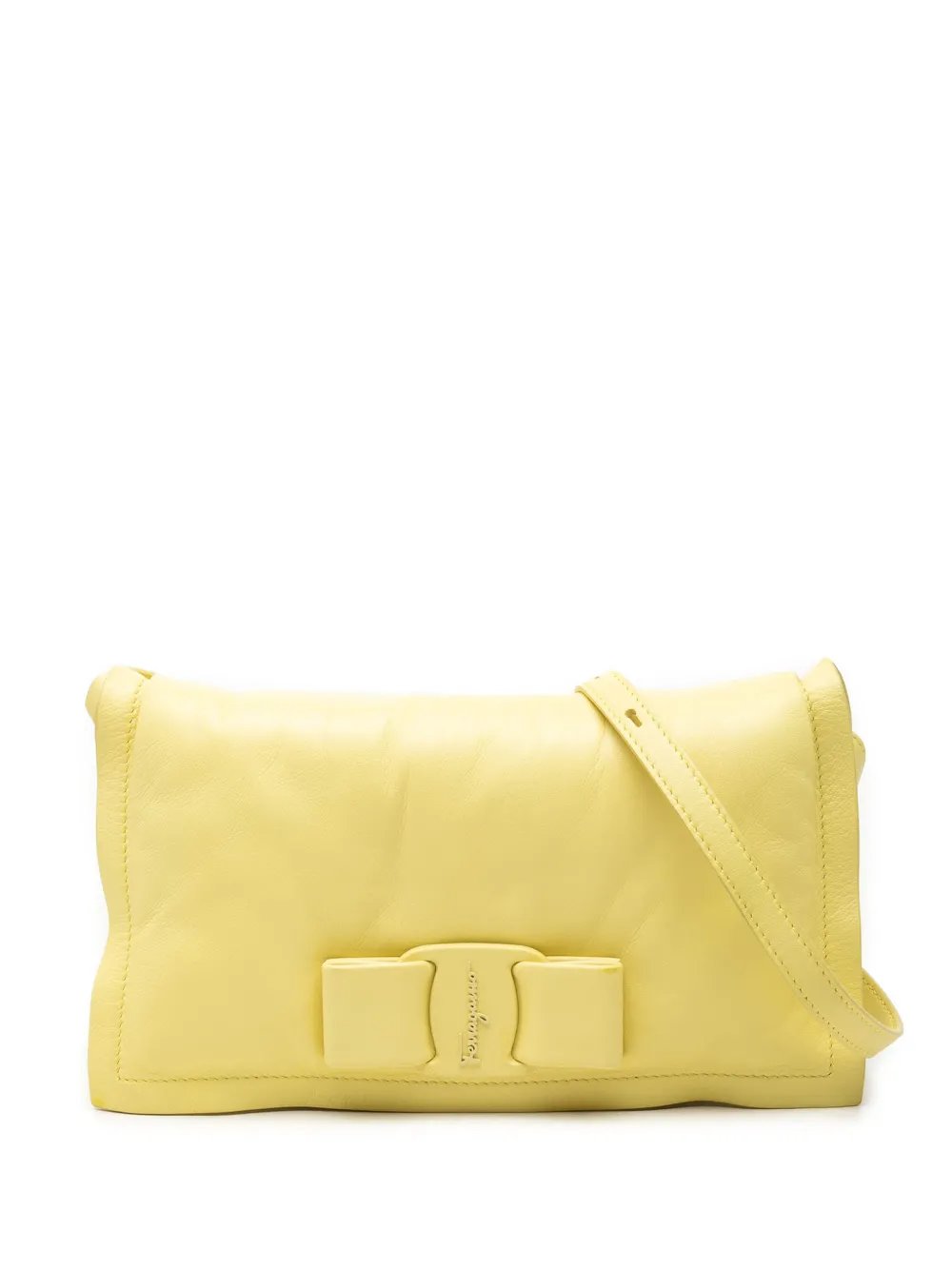 2020 Padded Leather Viva Bow crossbody bag
