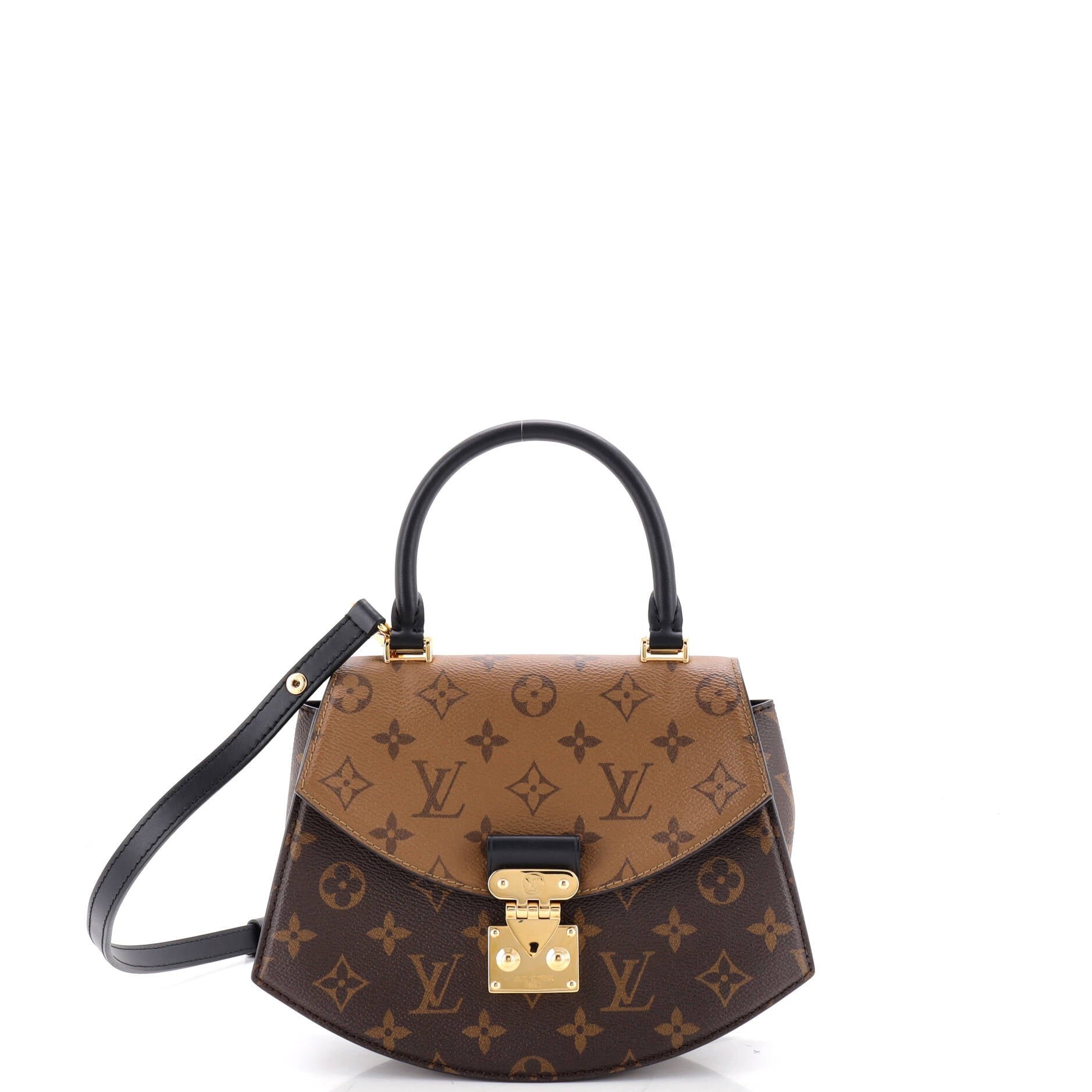 Tilsitt Top Handle Bag Reverse Monogram Canvas