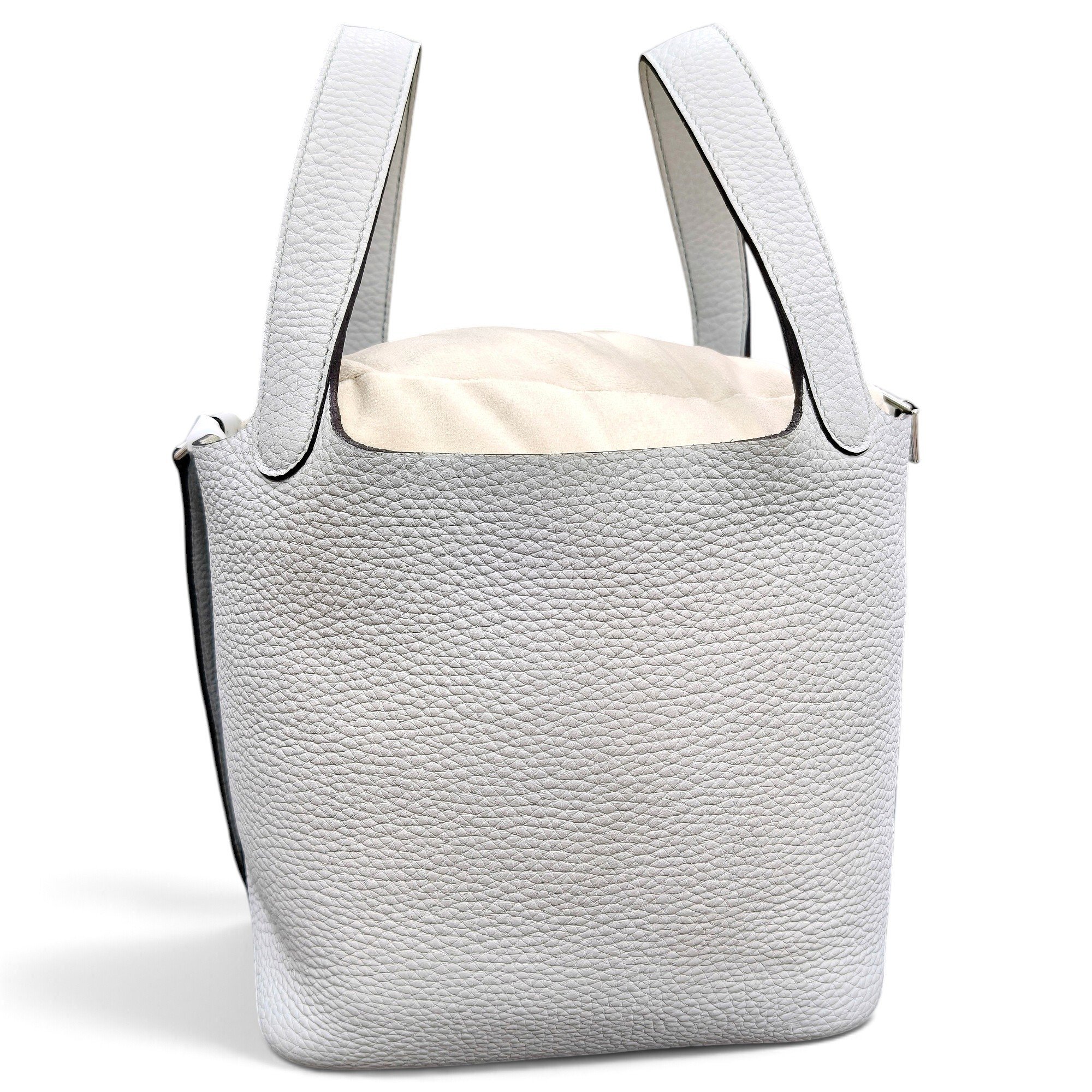 Picotin leather handbag