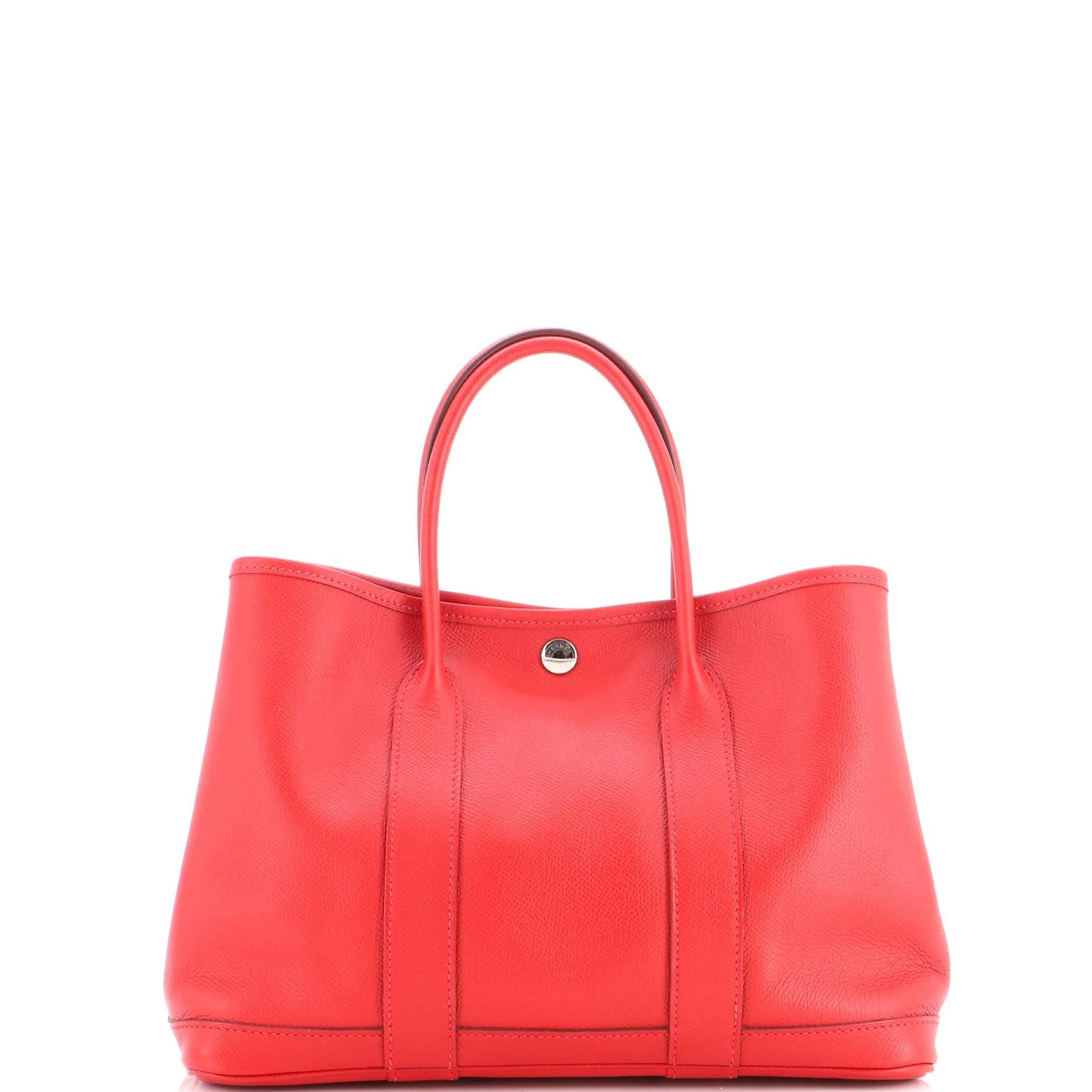 Leather tote