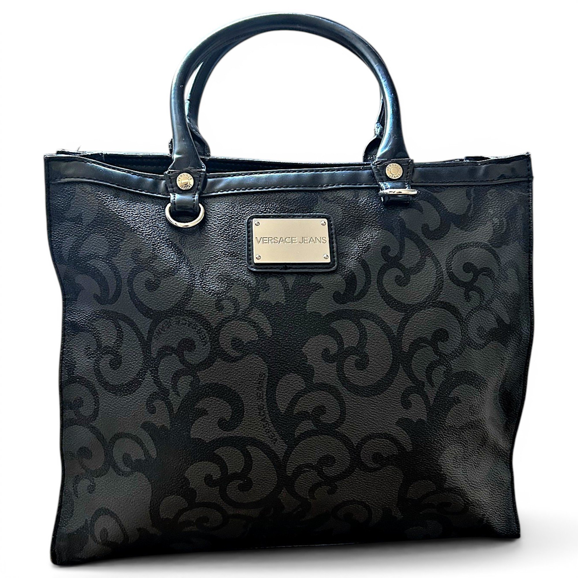 Versace Vegan leather tote