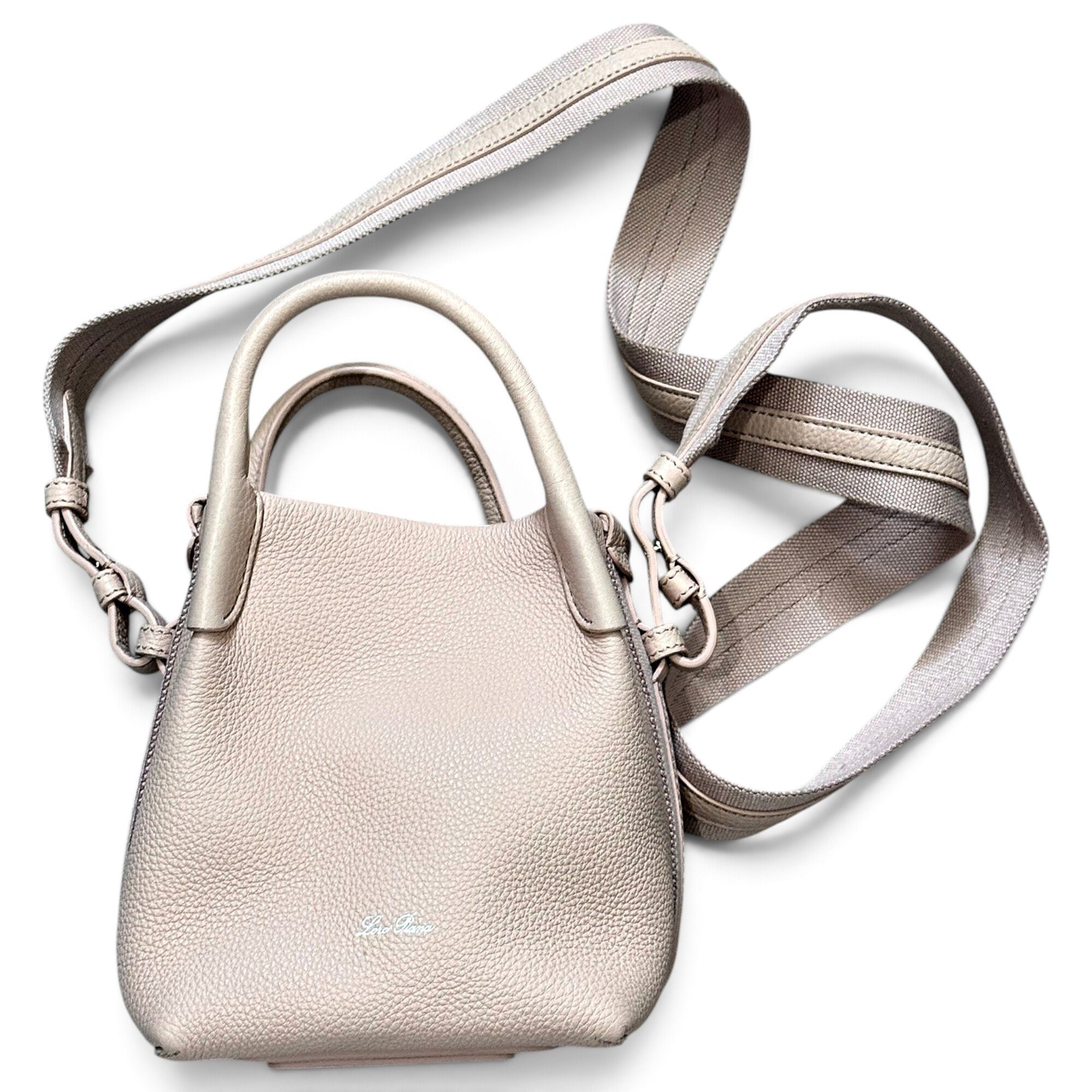Loro Piana Leather crossbody bag