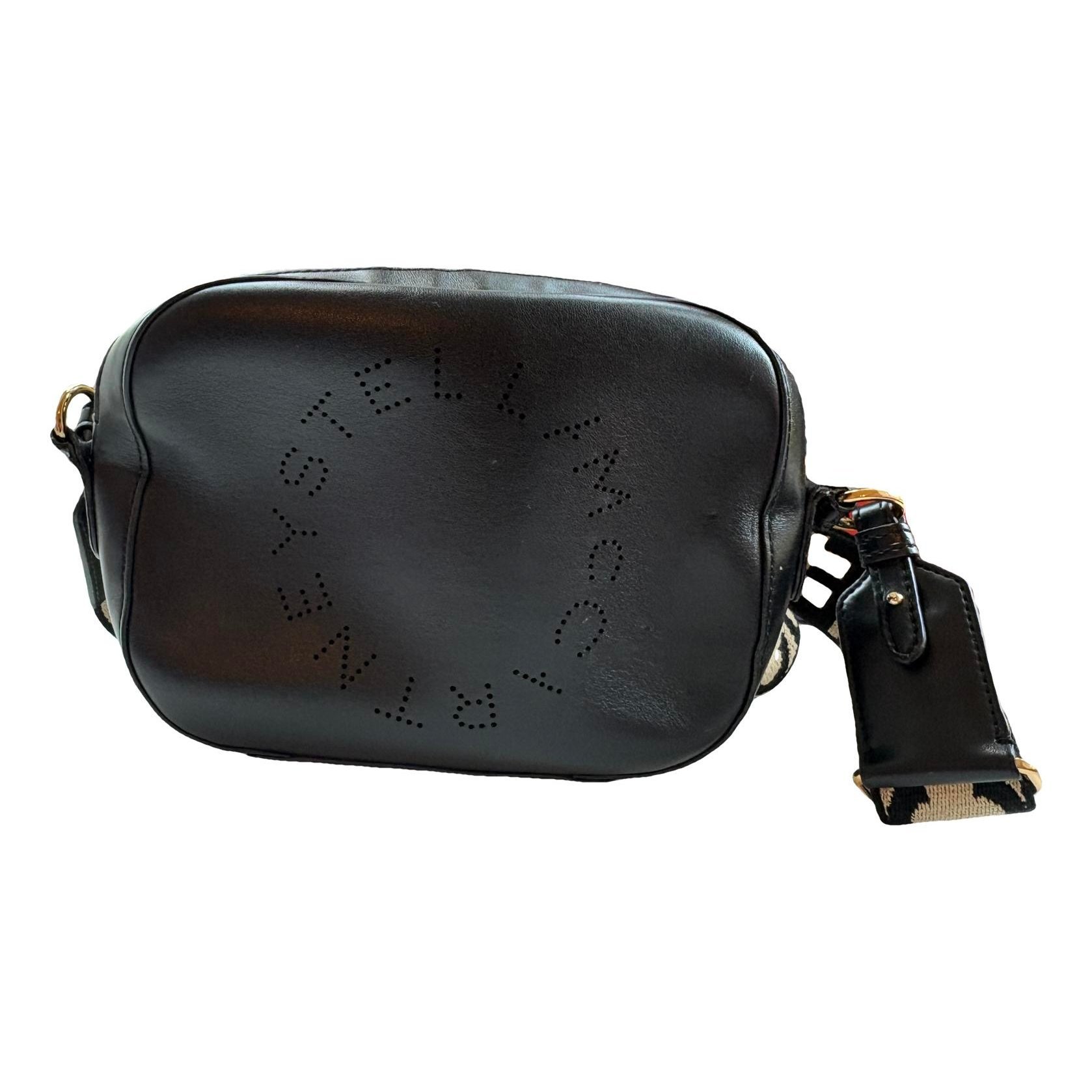 Logo vegan leather handbag