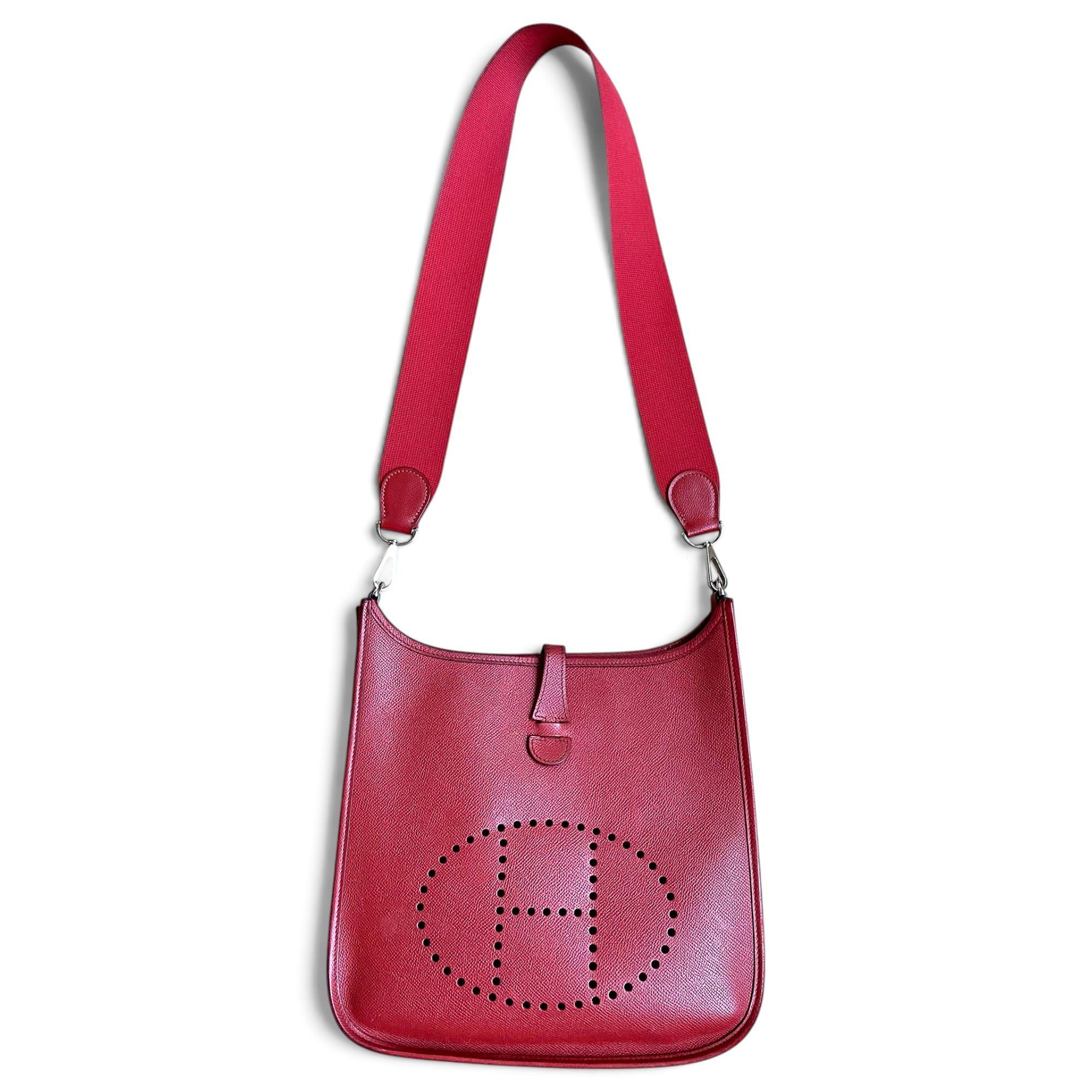 Evelyne leather handbag