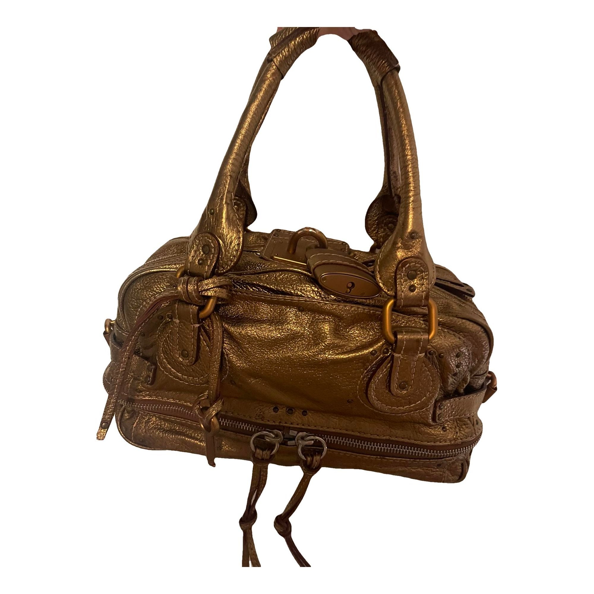 Paddington, Zip leather handbag