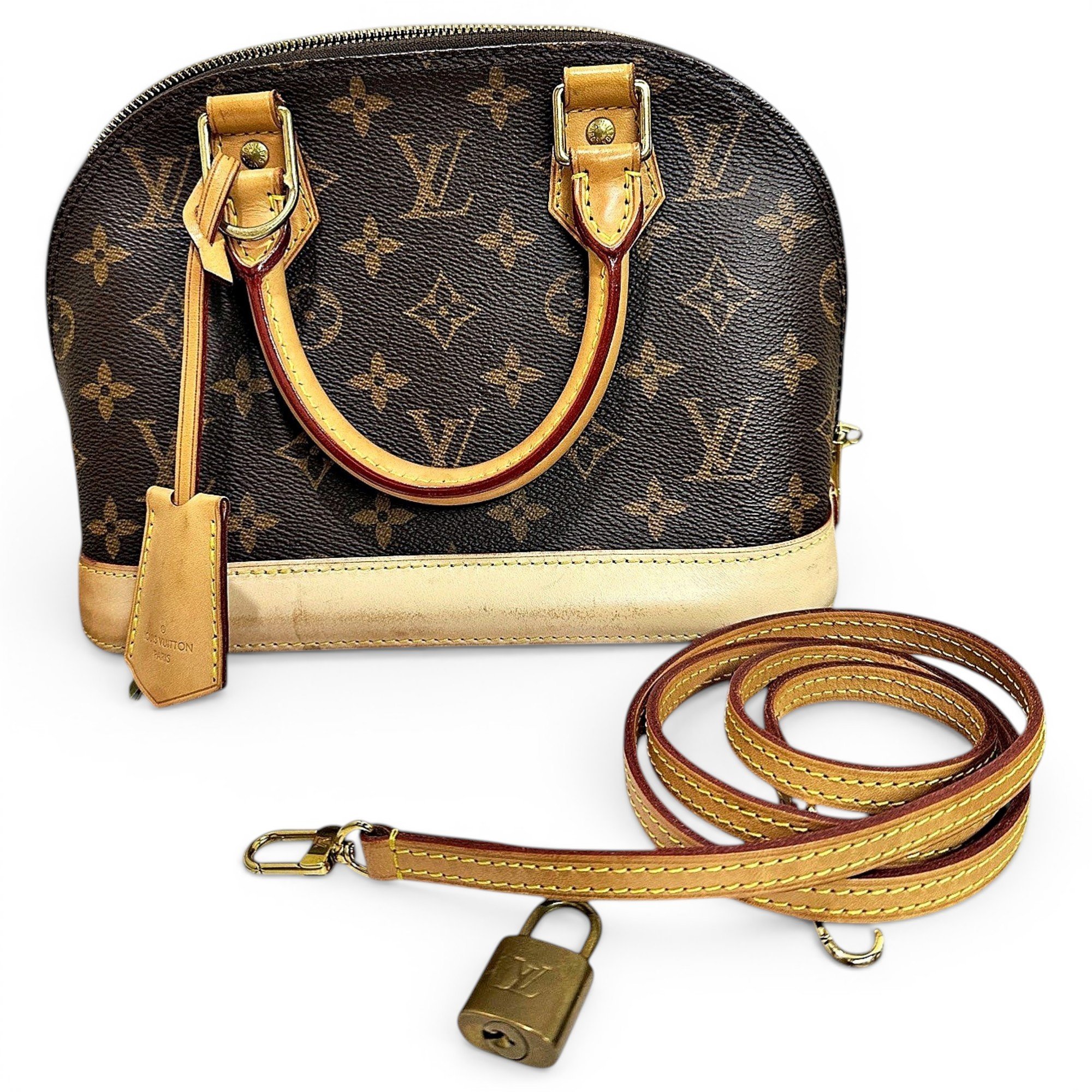 Alma BB leather handbag