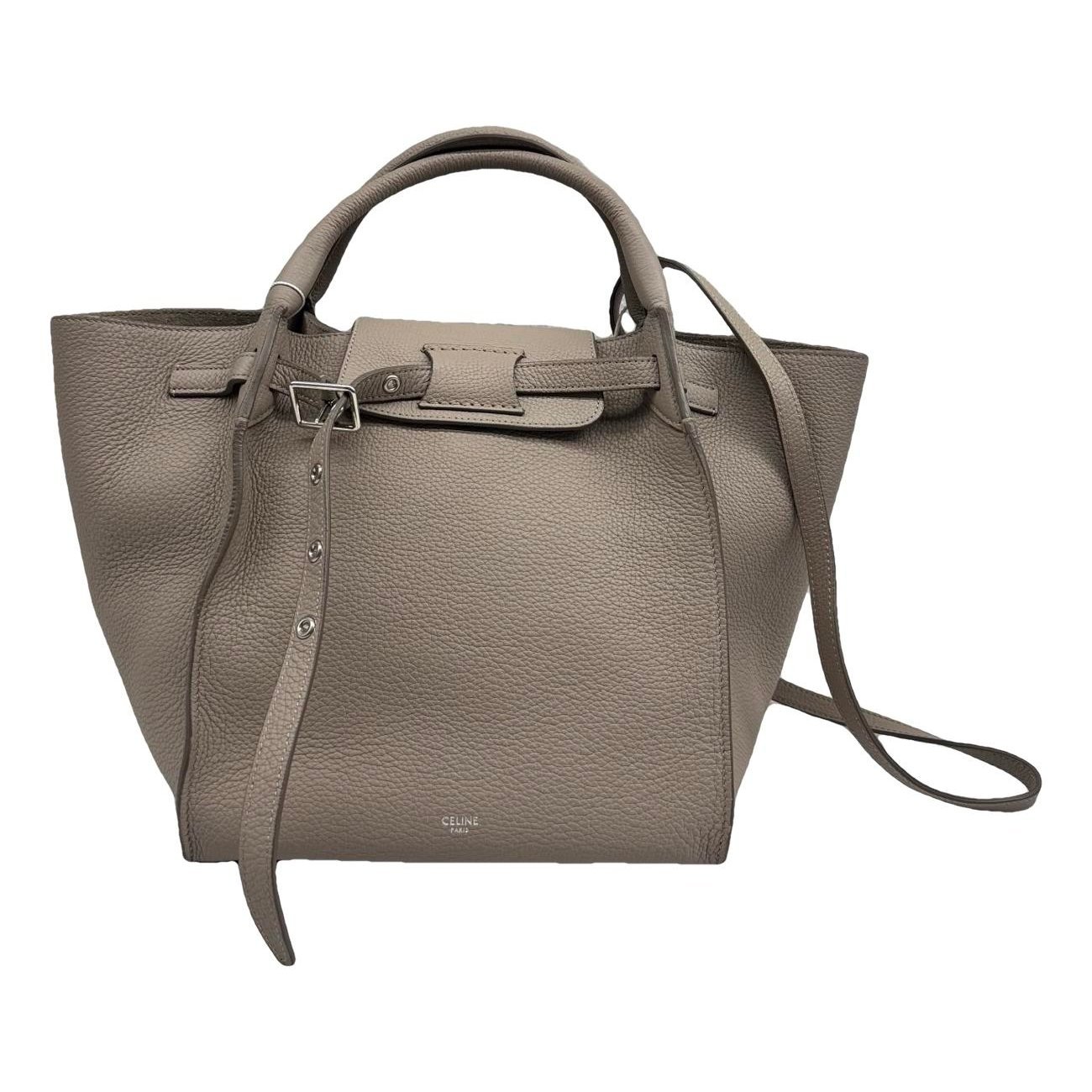 Big Bag leather handbag