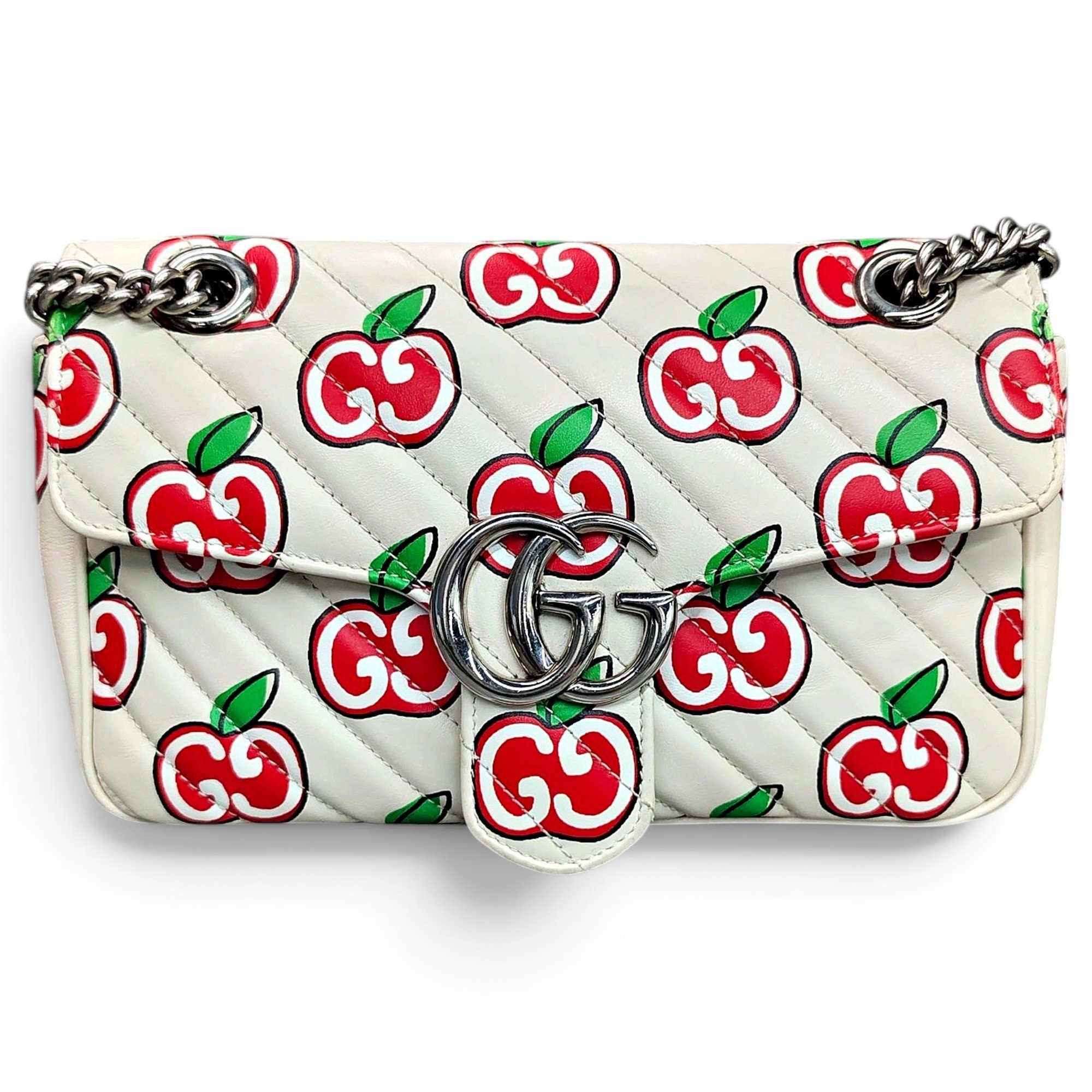 GG Marmont Flap leather handbag