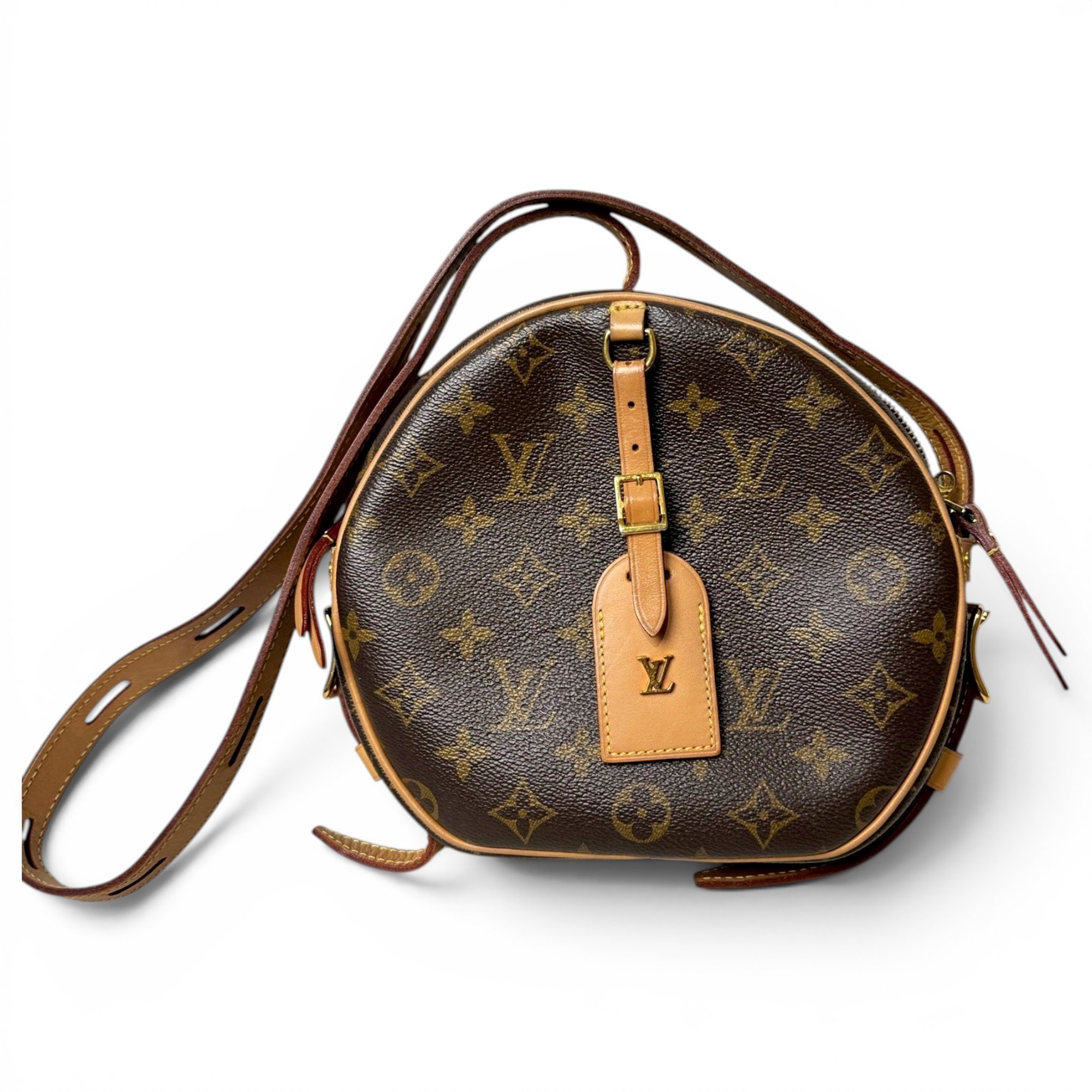 Micro boite chapeau leather handbag