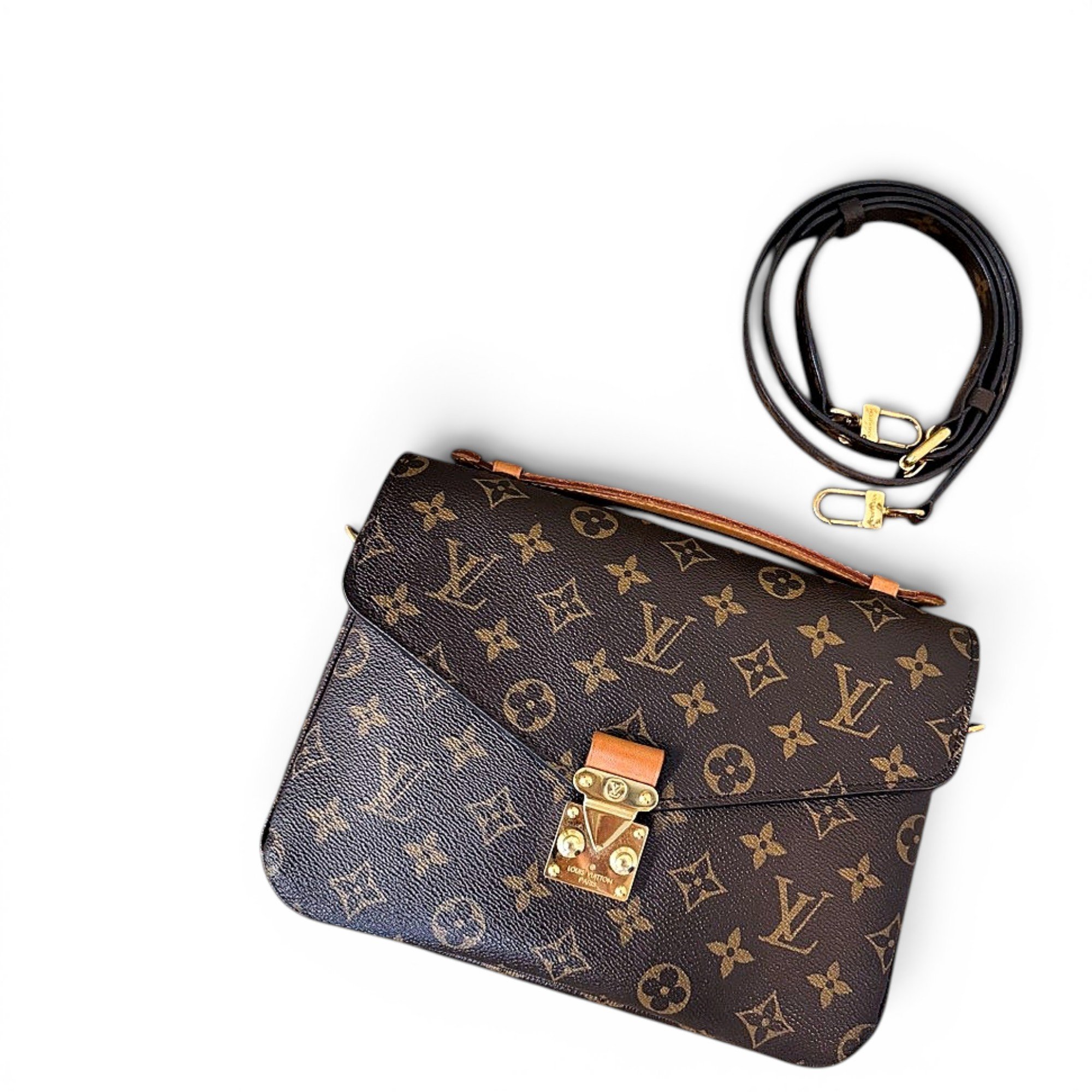 Metis leather crossbody bag