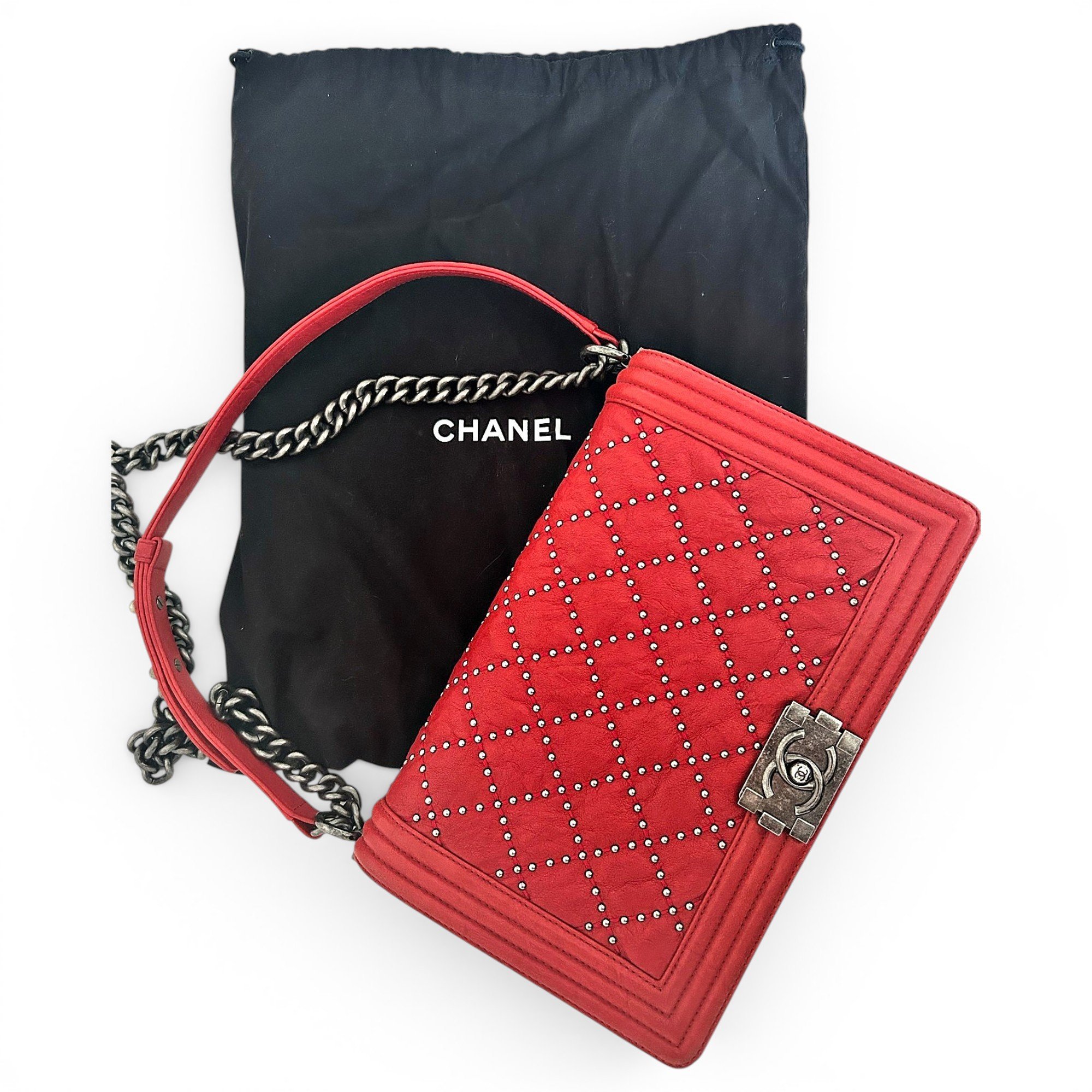 Boy leather handbag