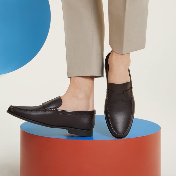 Marron Ébène Duke Loafer