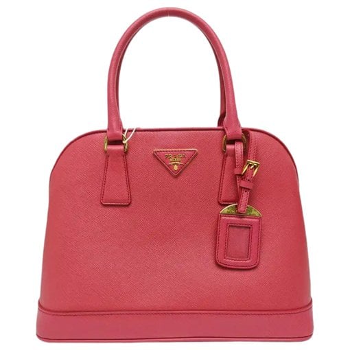 Promenade leather handbag