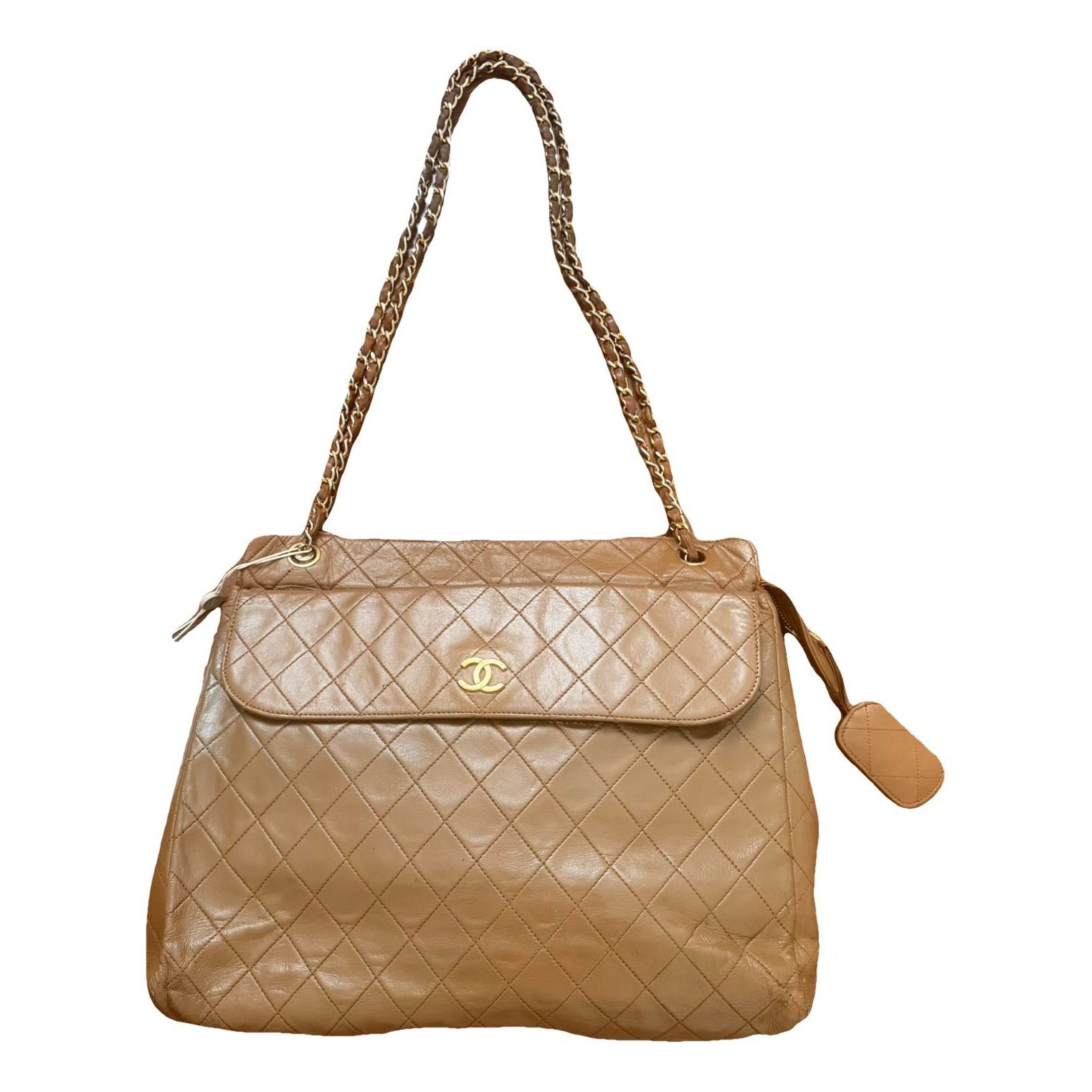 Leather tote