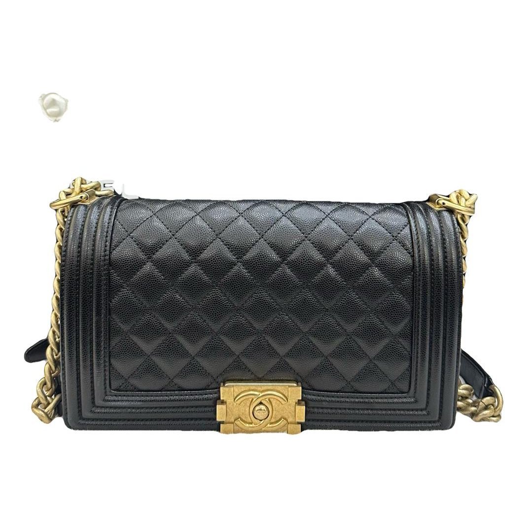Boy leather crossbody bag