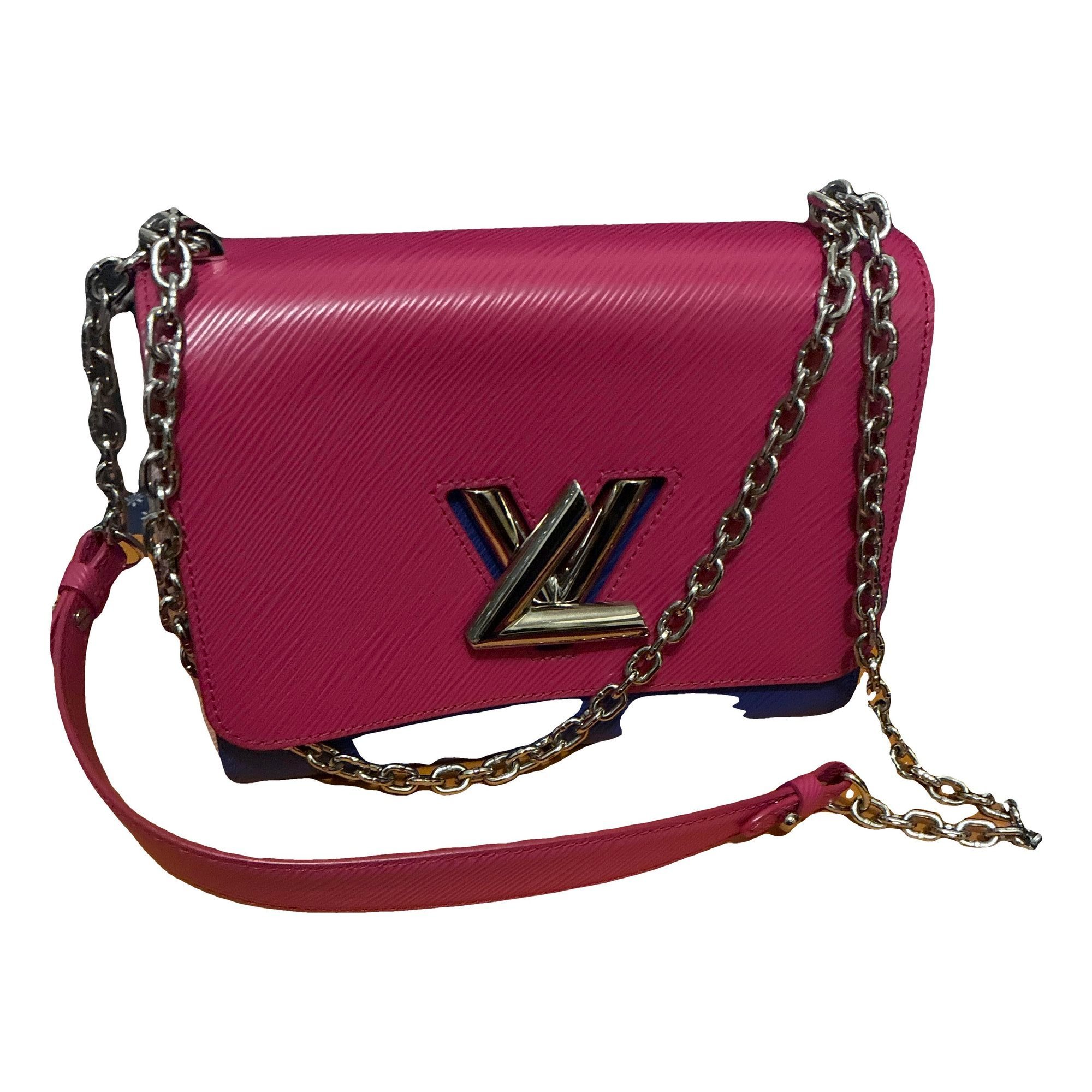 Twist Chain vegan leather crossbody bag