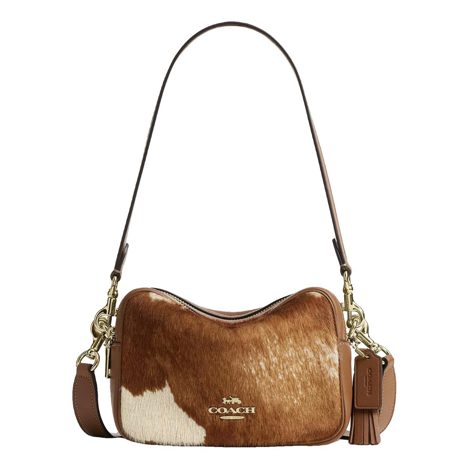 Leather crossbody bag